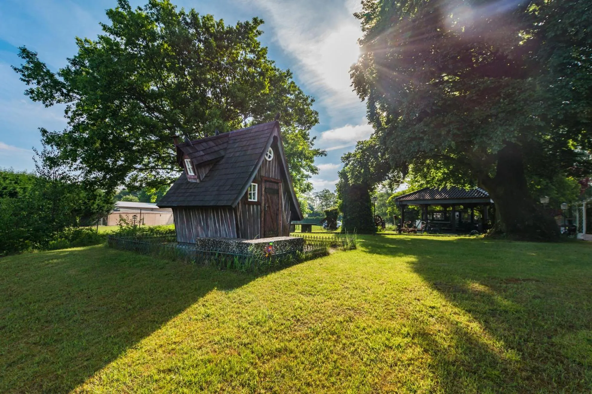 Garden in Lohmann's Romantik Hotel Gravenberg