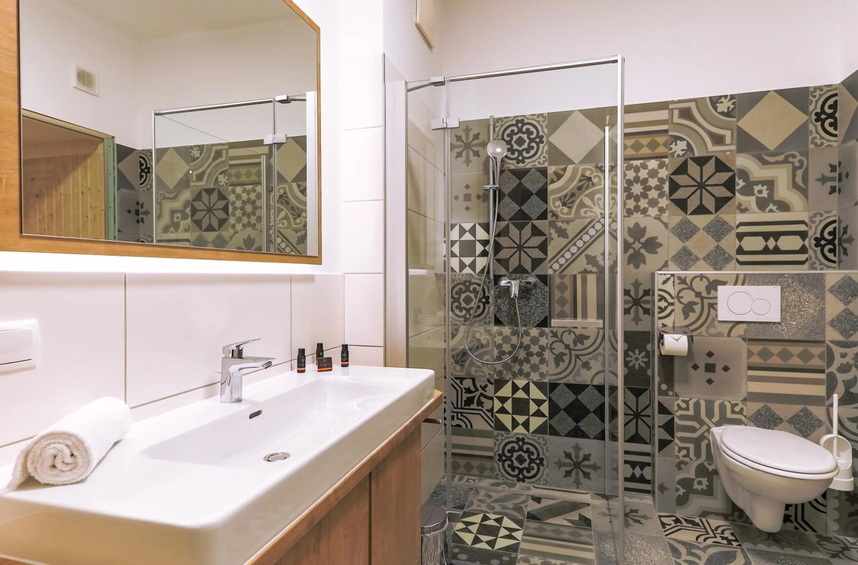 Shower in Kitz Residenz by Alpin Rentals