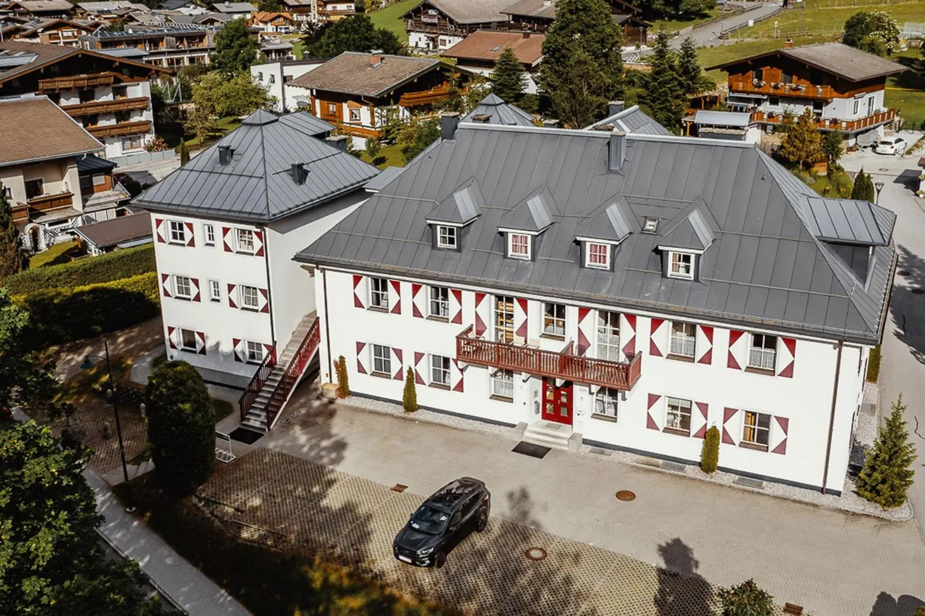 Bird's eye view in Kitz Residenz by Alpin Rentals