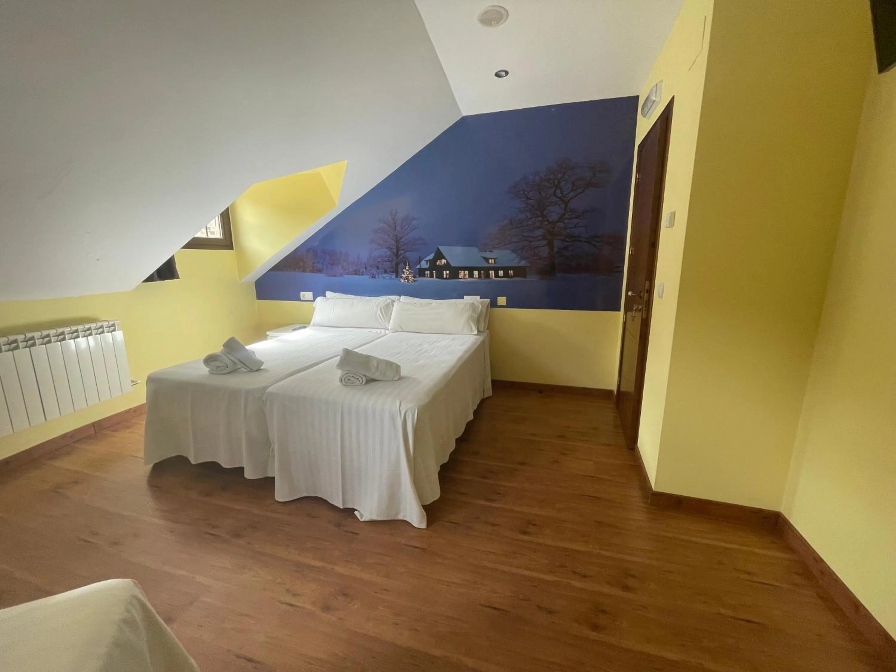 Bedroom, Bed in The Way Hotel Molinaseca