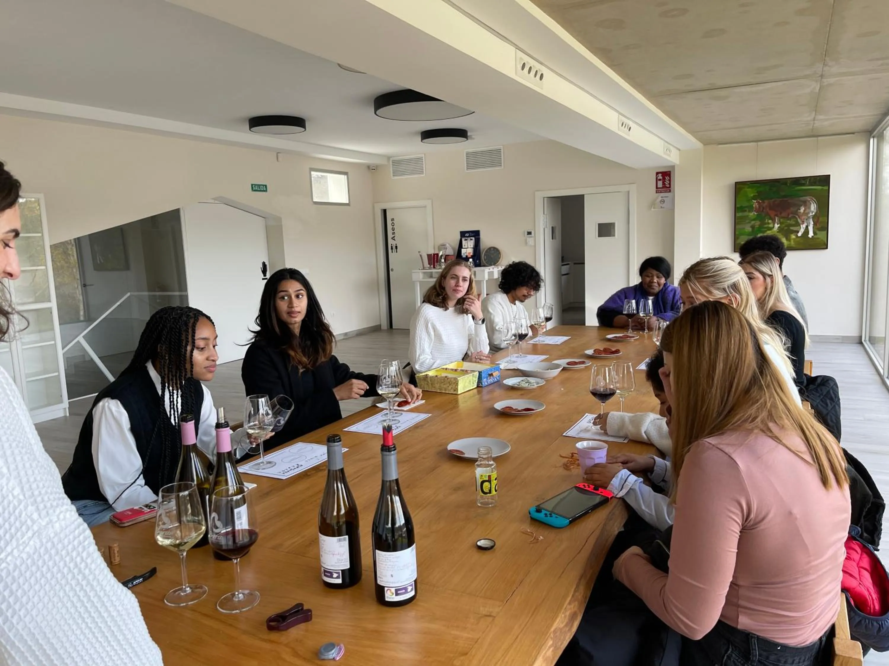 Food and drinks in The Way Hotel Molinaseca