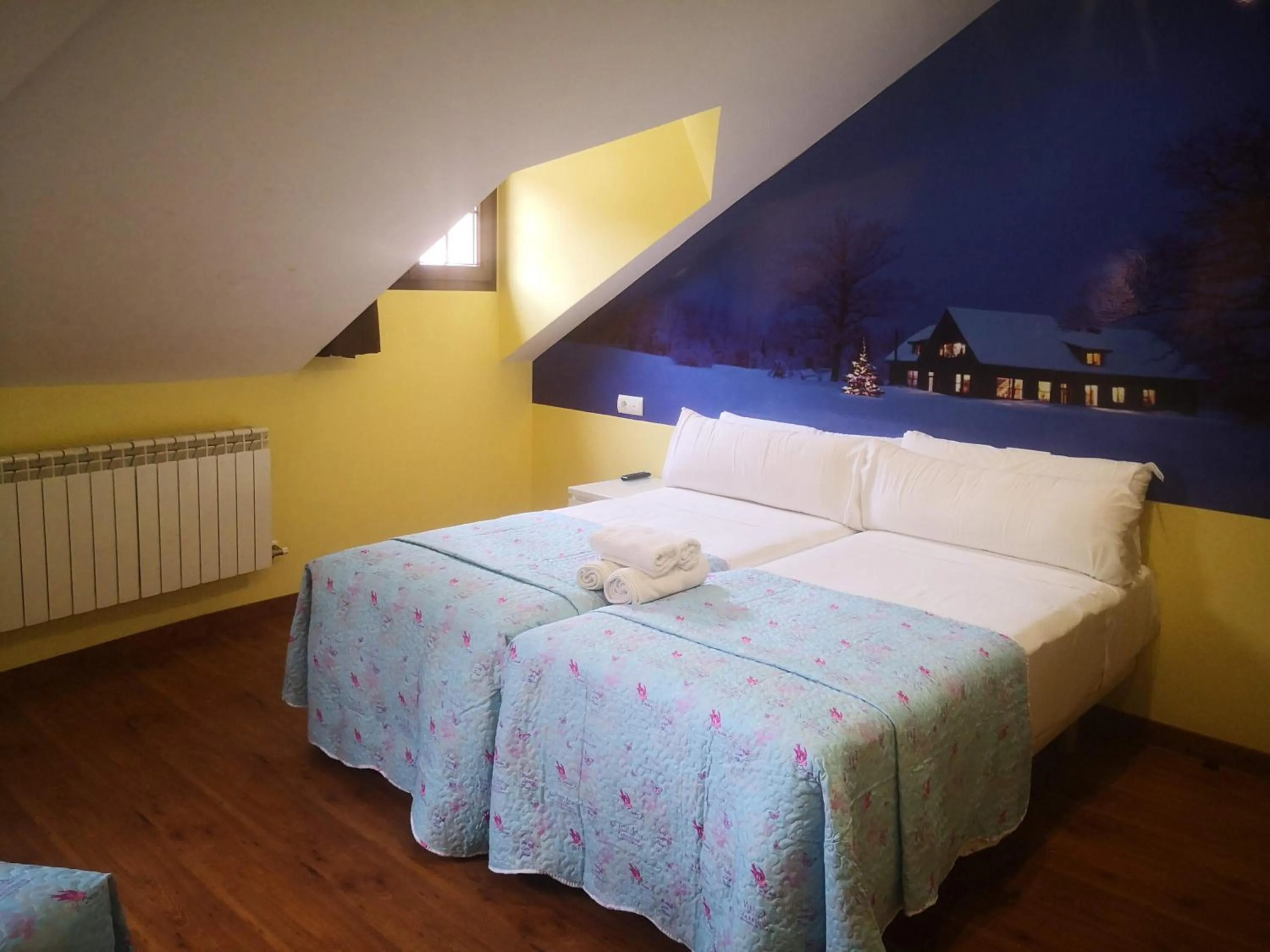 Bed in The Way Hotel Molinaseca