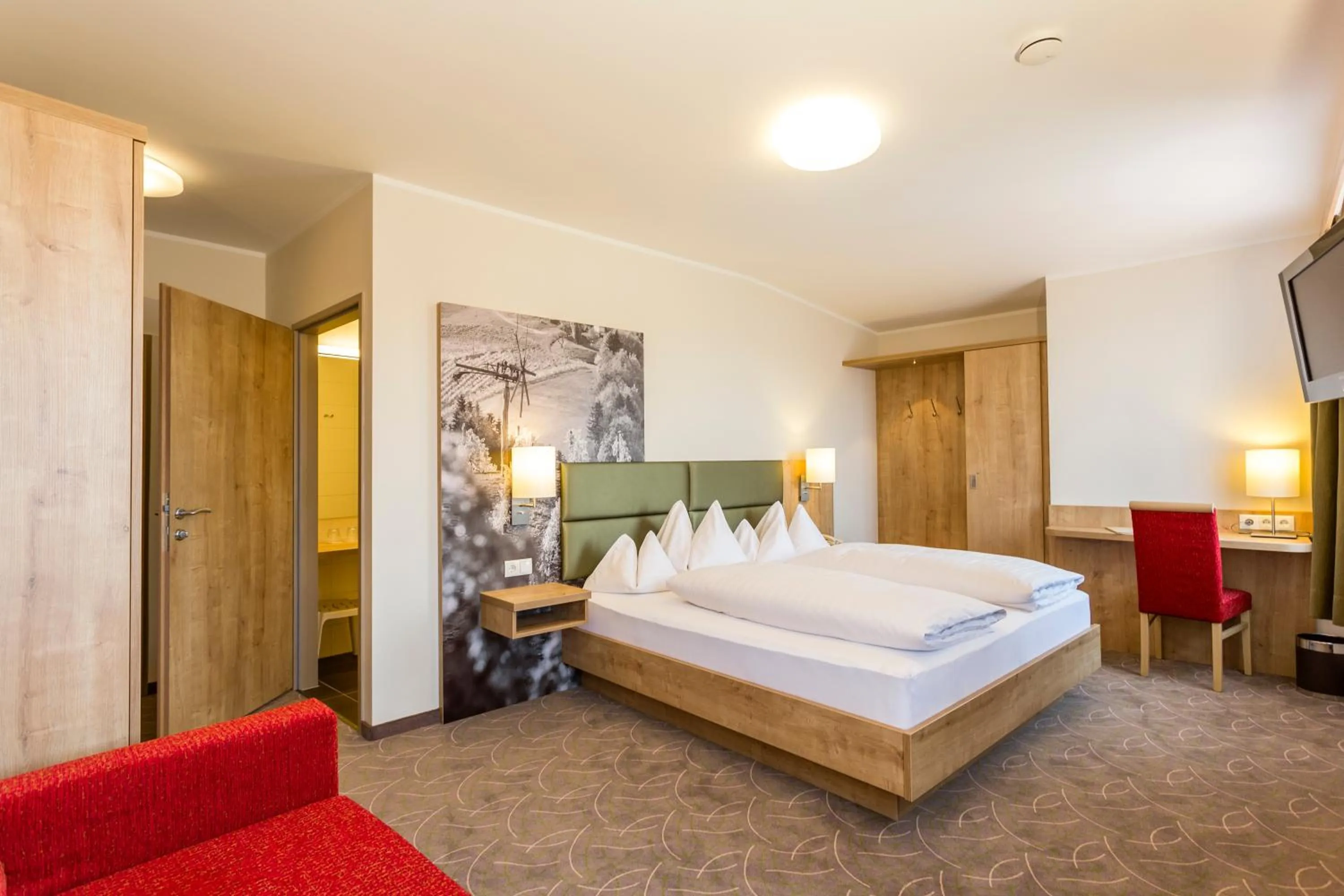 Bed in Urdlwirt - Hotel & Restaurant