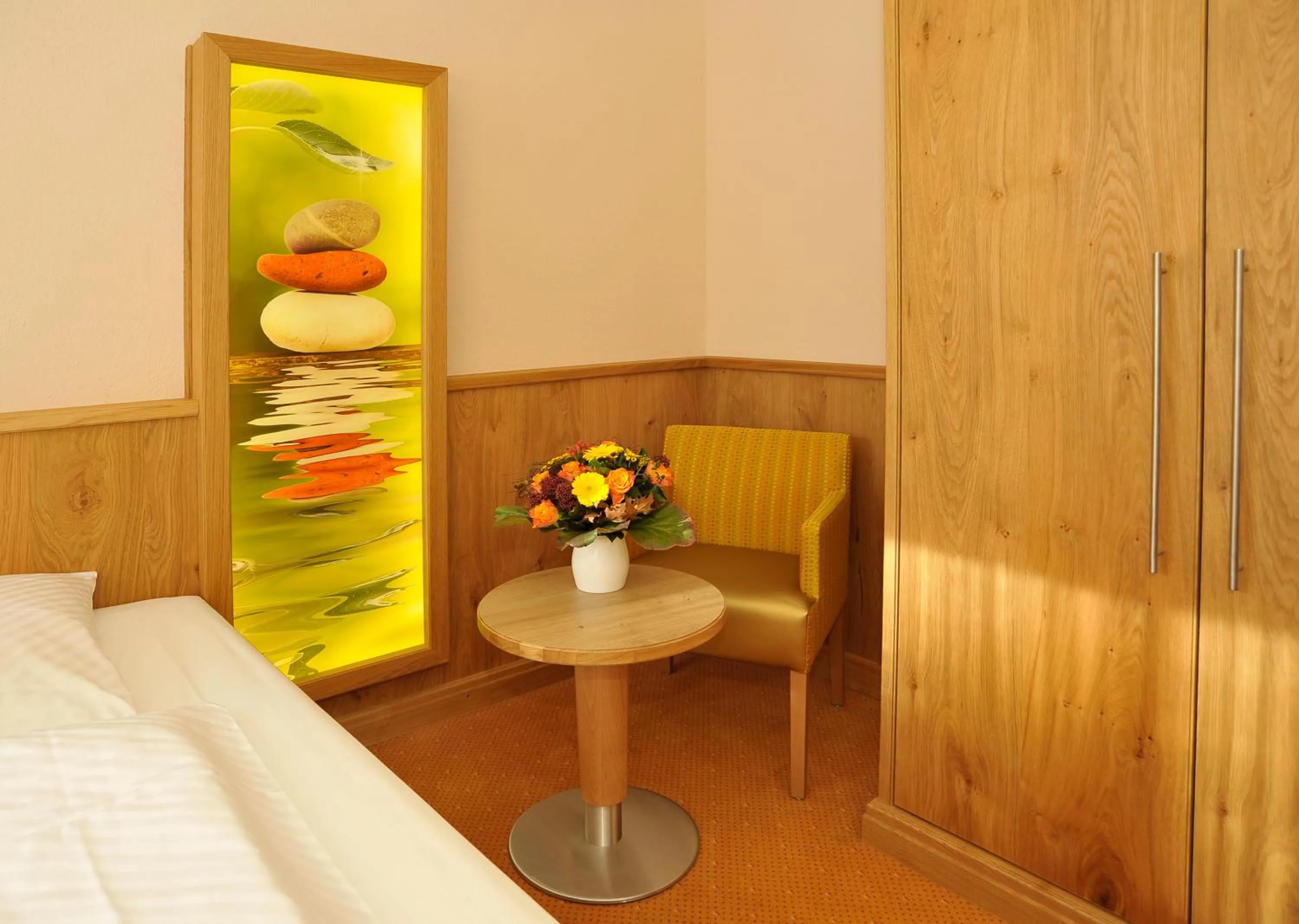 Decorative detail, Bed in Gronauer Tannenhof