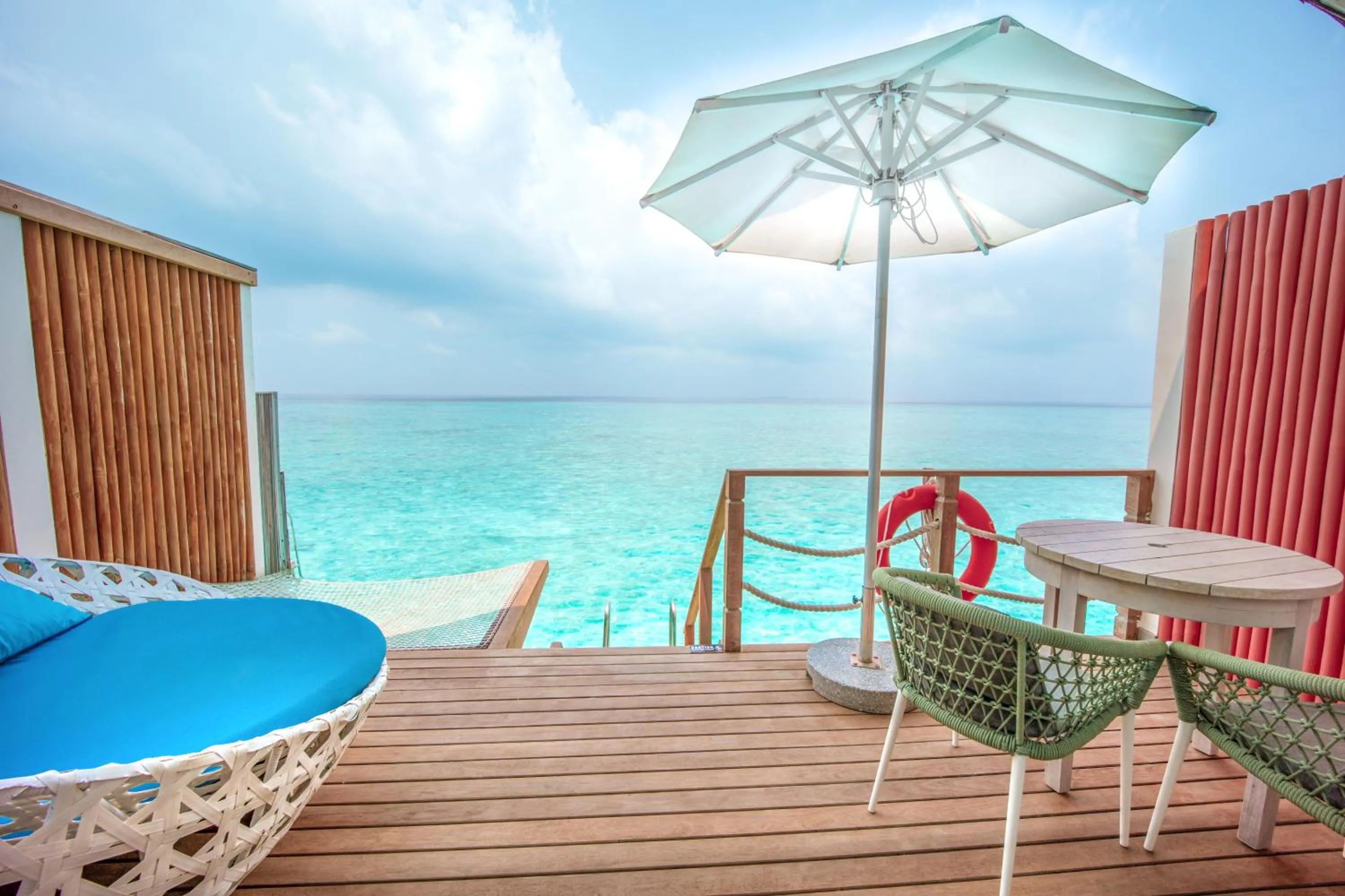Balcony/Terrace in Cora Cora Maldives - Premium All-Inclusive Resort