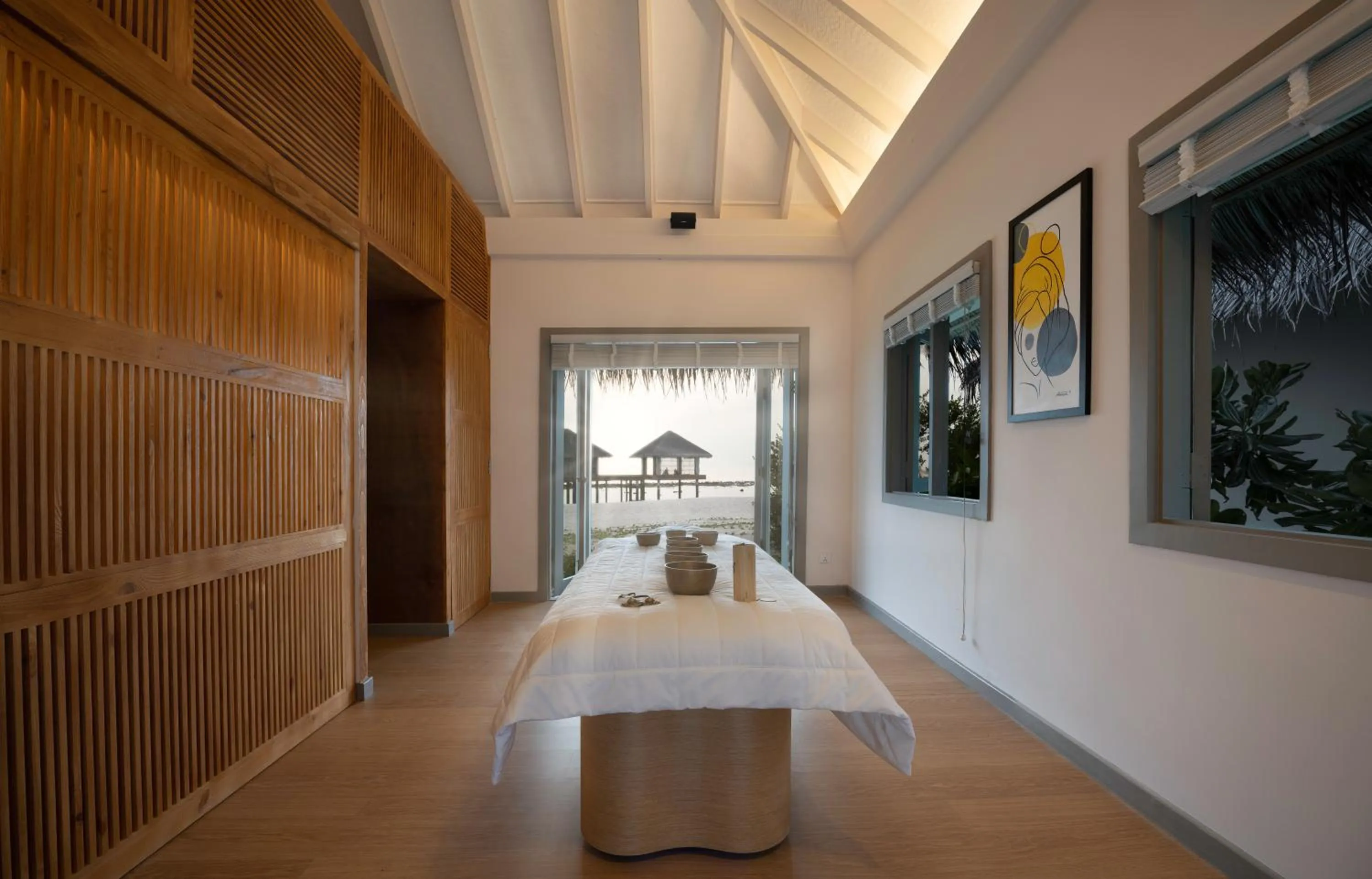 Bed in Cora Cora Maldives - Premium All-Inclusive Resort