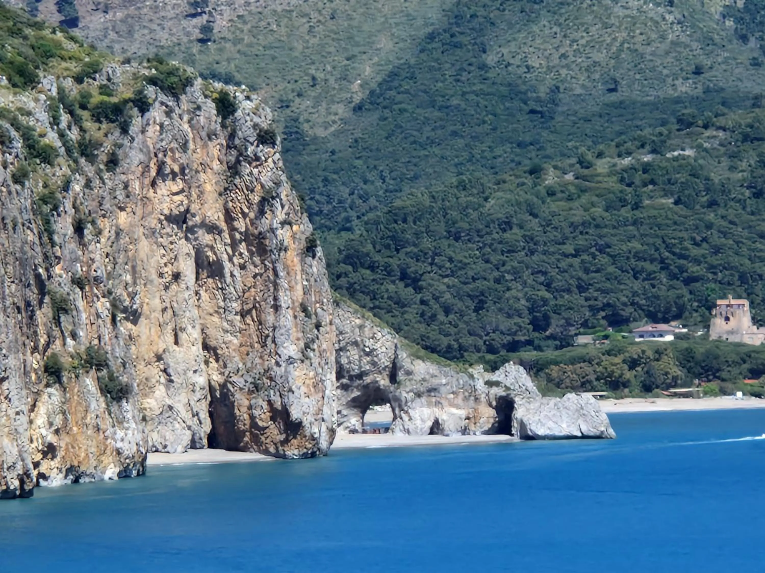 Natural landscape in B&B La Carminella