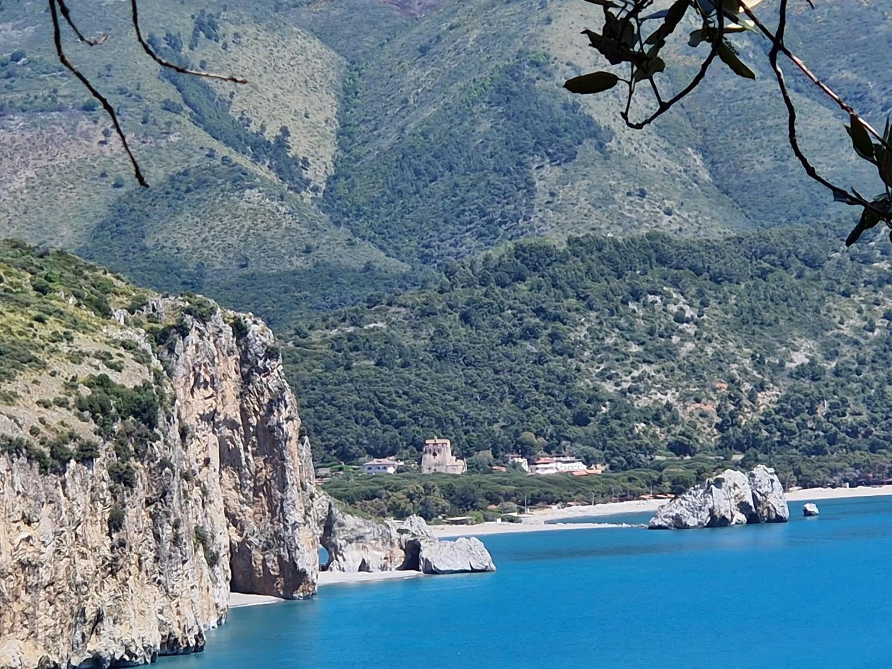 Natural landscape in B&B La Carminella