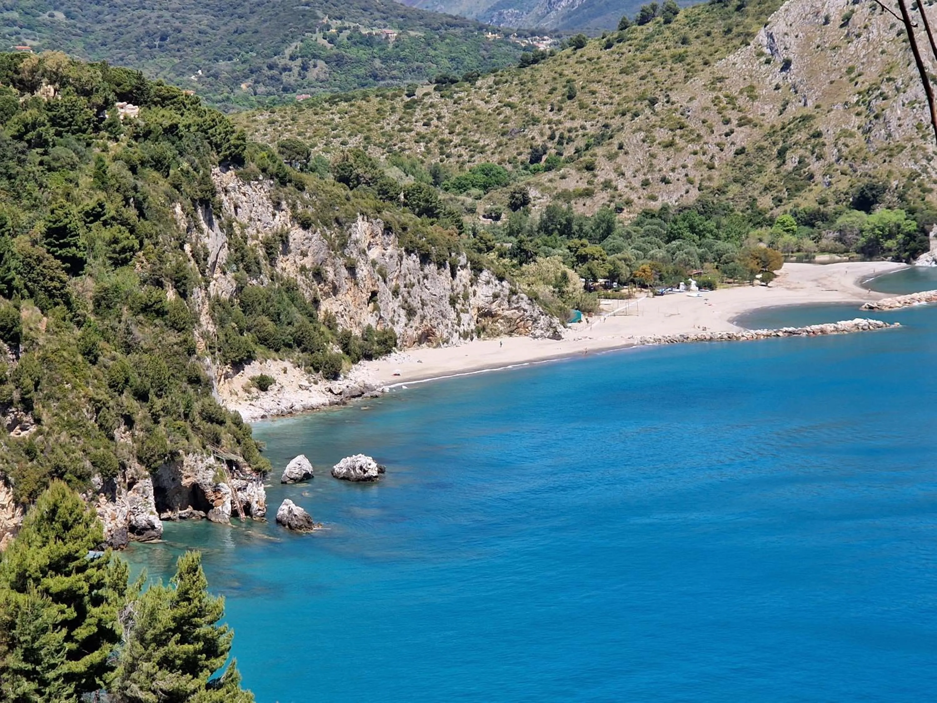 Beach in B&B La Carminella