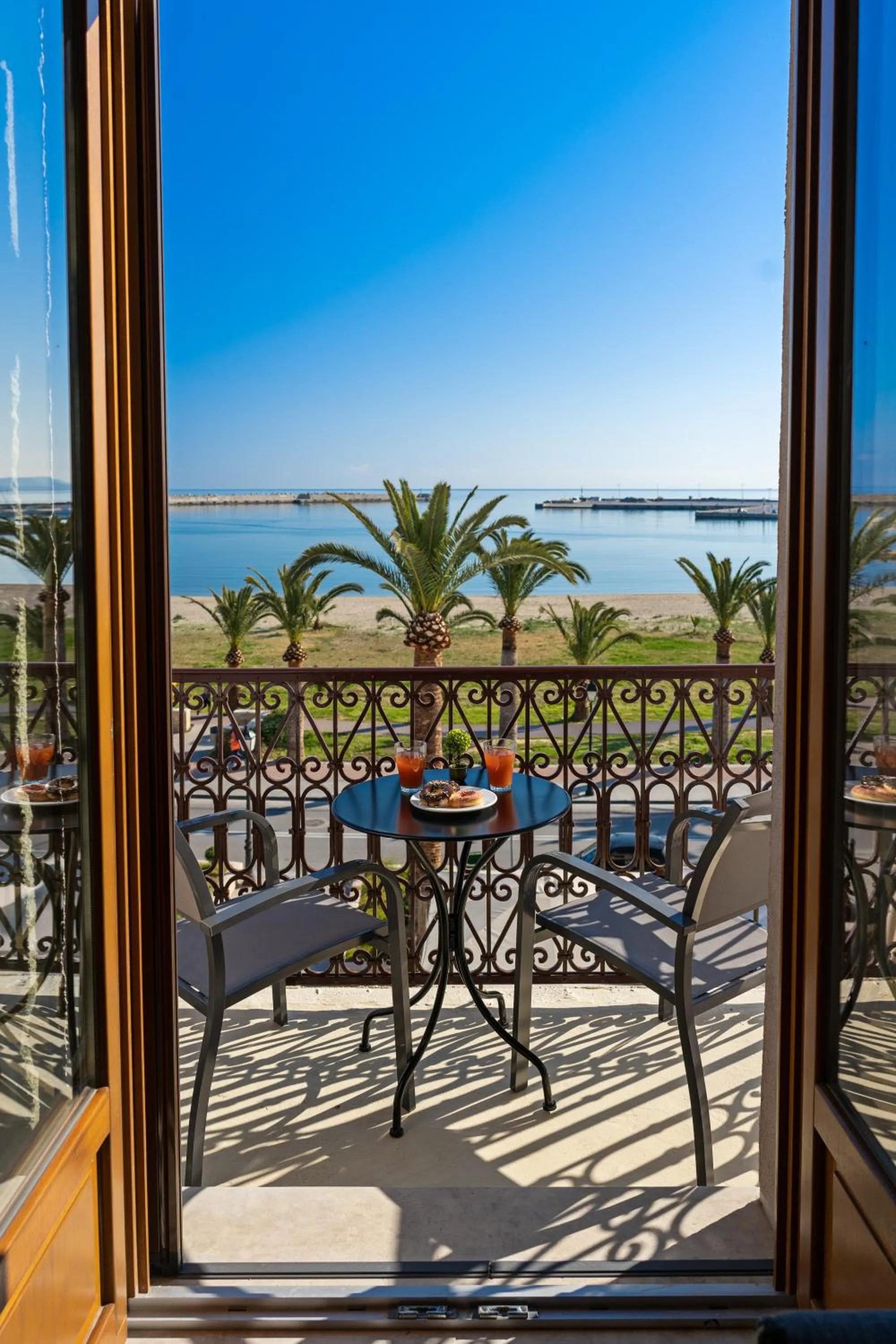 Balcony/Terrace in Mitos-Suites