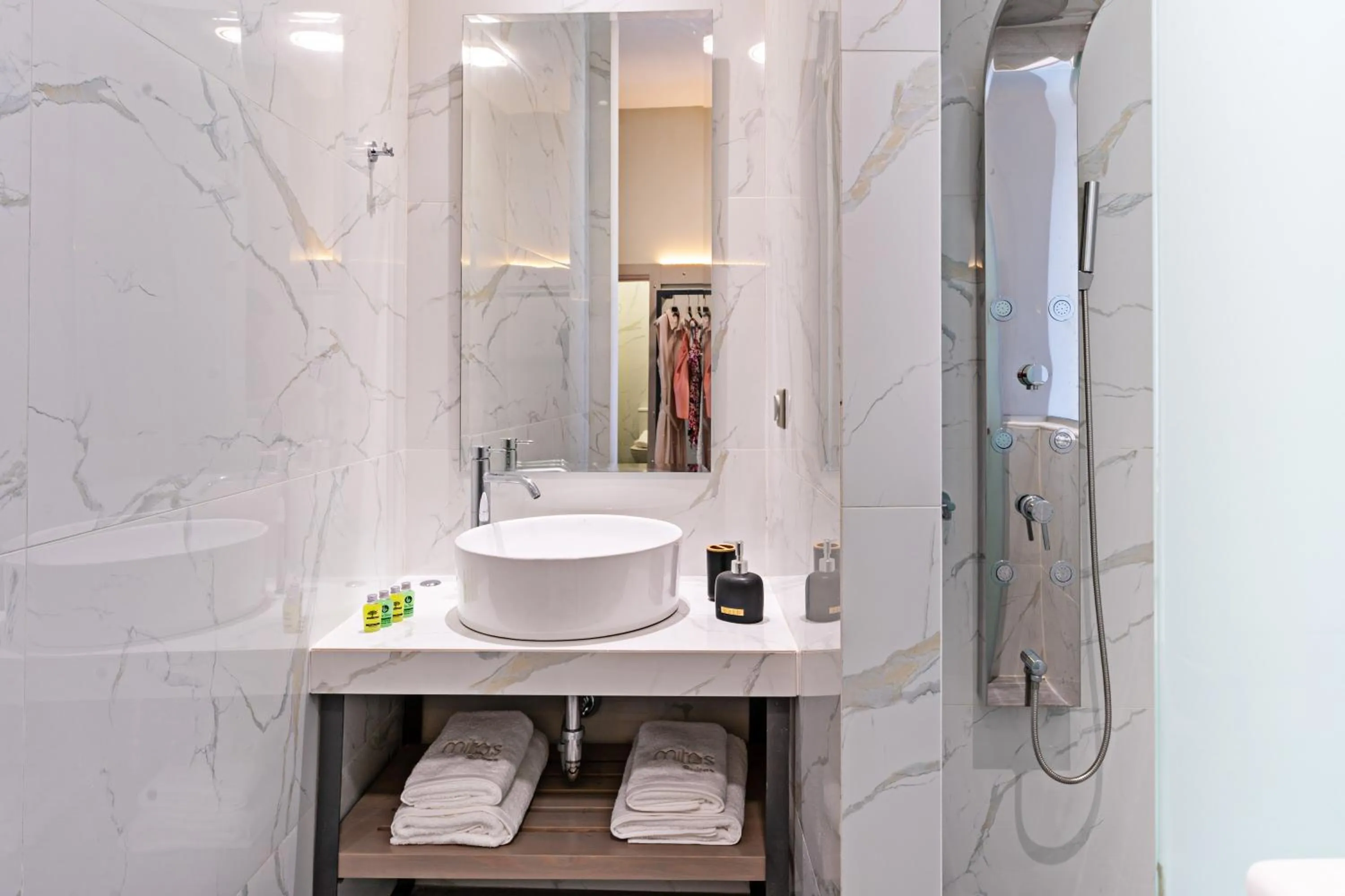 Bathroom in Mitos-Suites