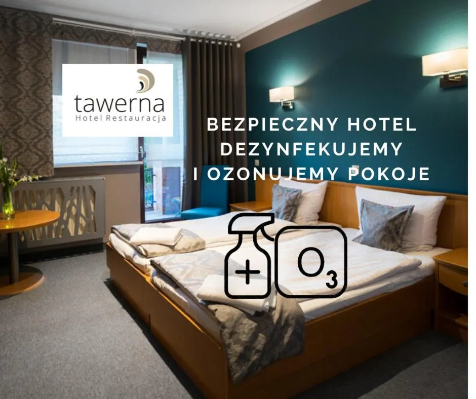 Bed in Hotel Restauracja Tawerna Gliwice