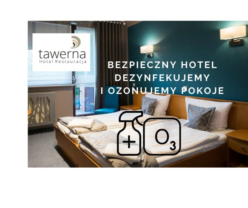 Bed in Hotel Restauracja Tawerna Gliwice