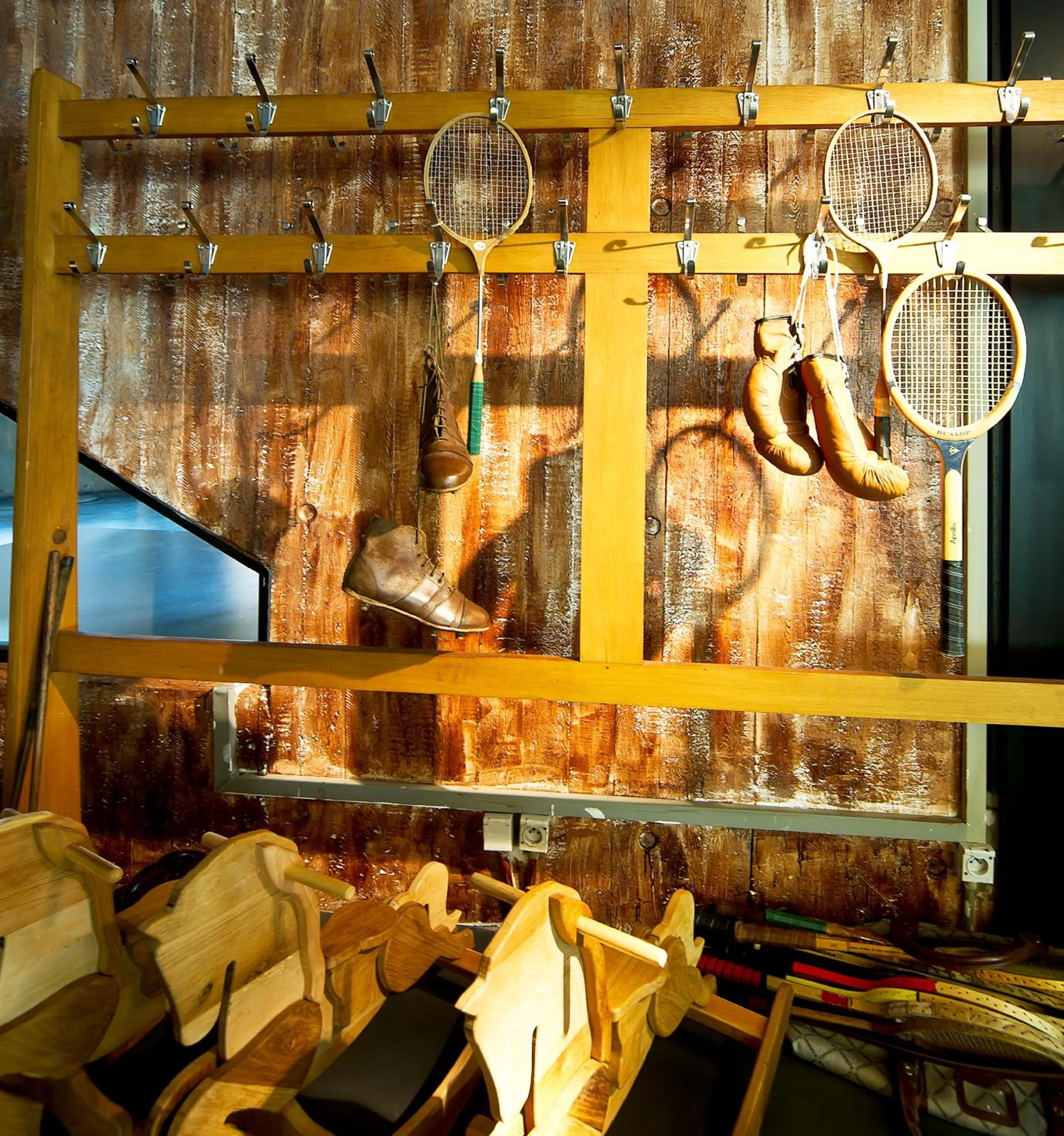 Lounge or bar in Auberge des 3 Fontaines - Youth Hostel