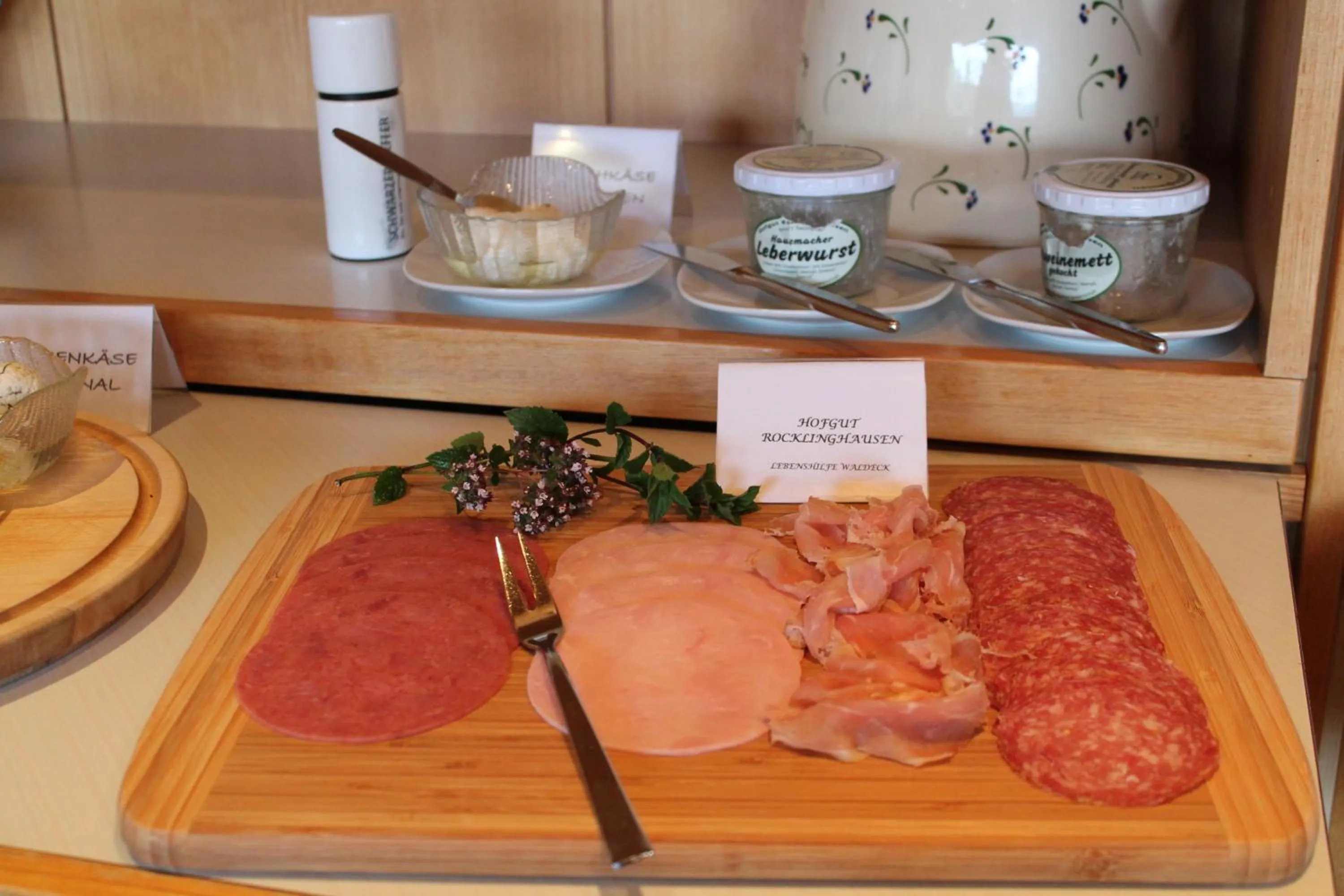 Food close-up in BELVEDERE - das BIO HOTEL Garni & SuiteHotel am Edersee ! Unser Geschenk für Sie, auch die GästeCard GrimmHeimat!