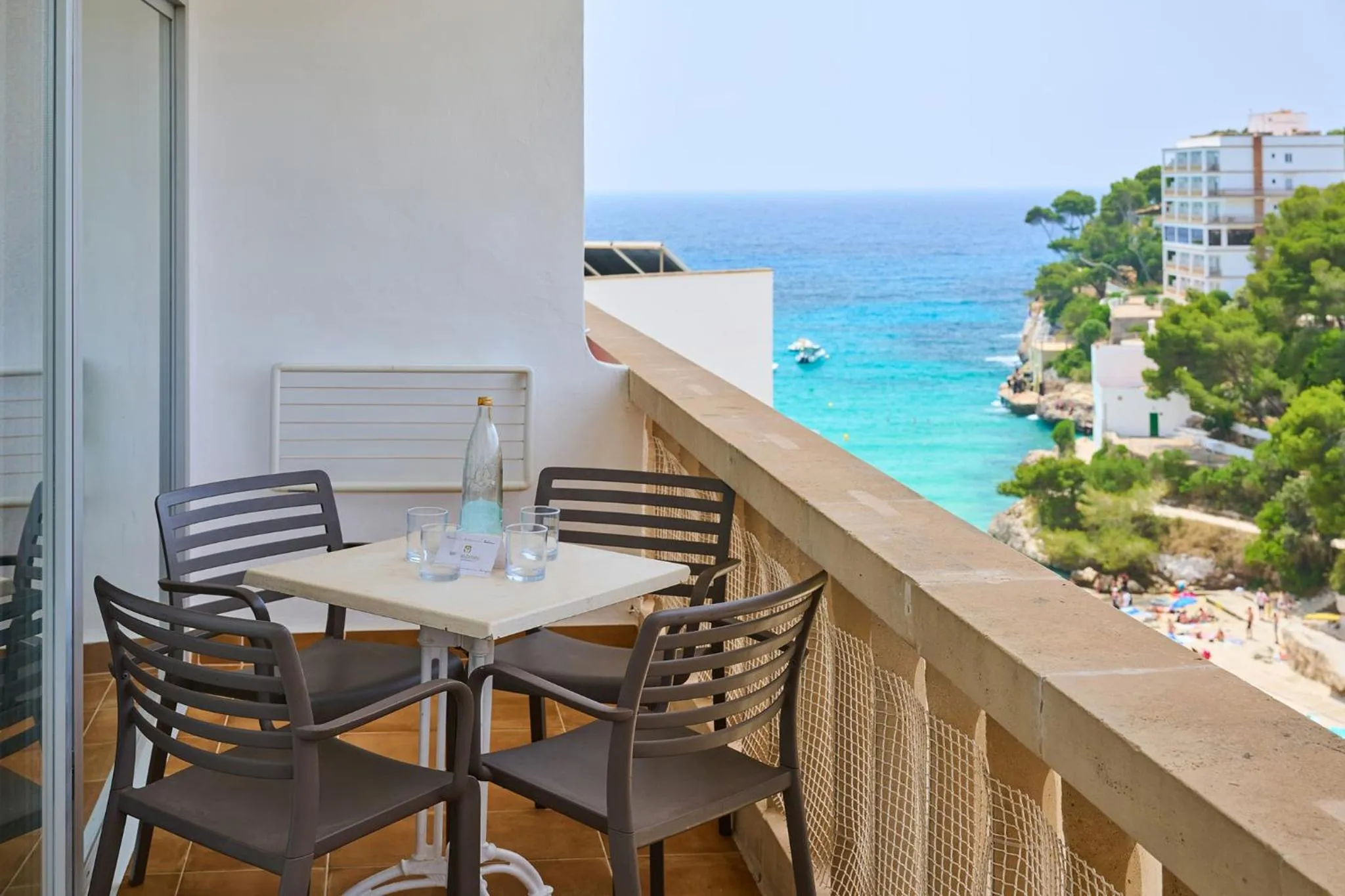 Balcony/Terrace in Hotel Apartamentos Cala Santanyi