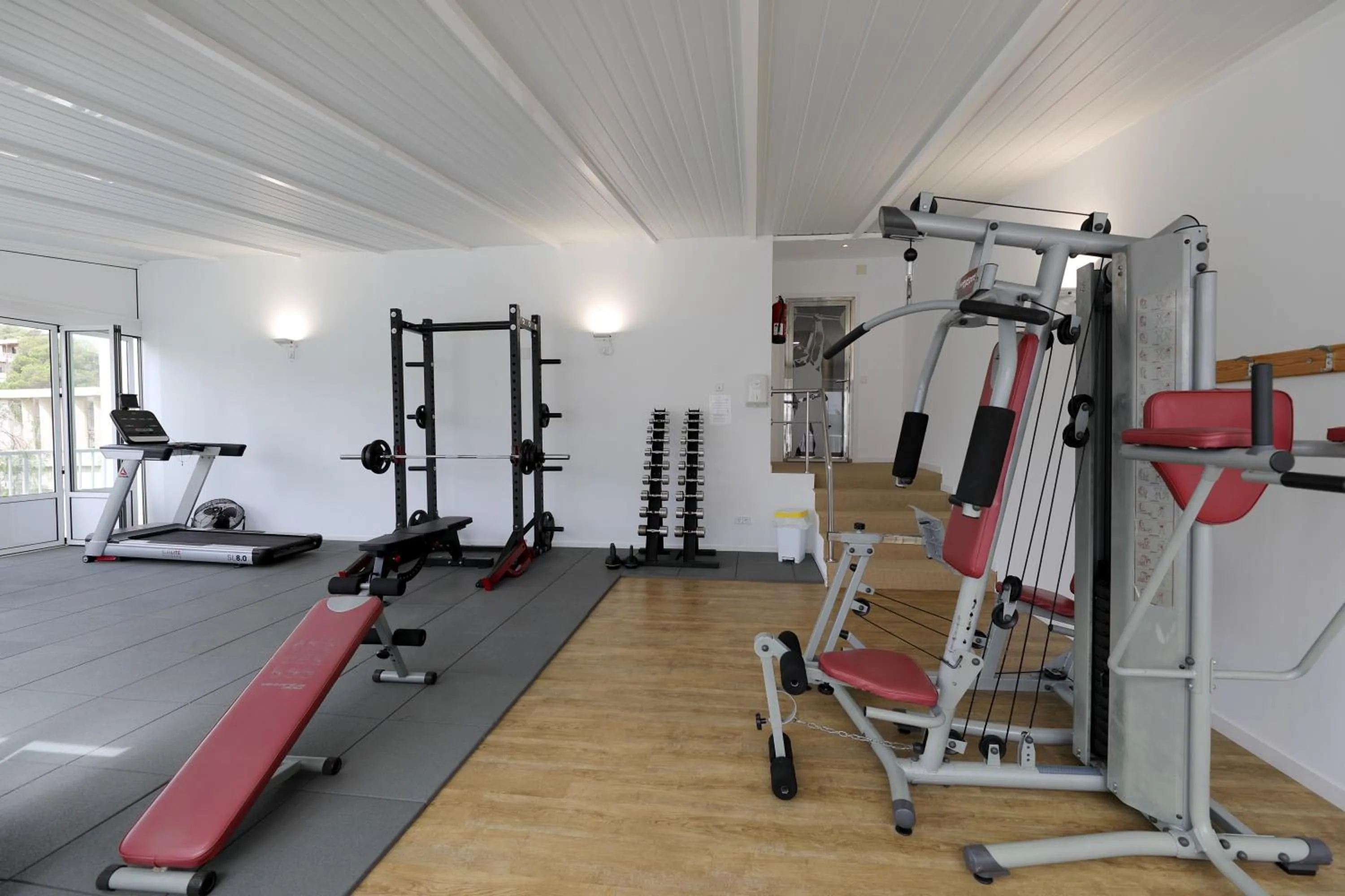 Fitness centre/facilities in Hotel Apartamentos Cala Santanyi