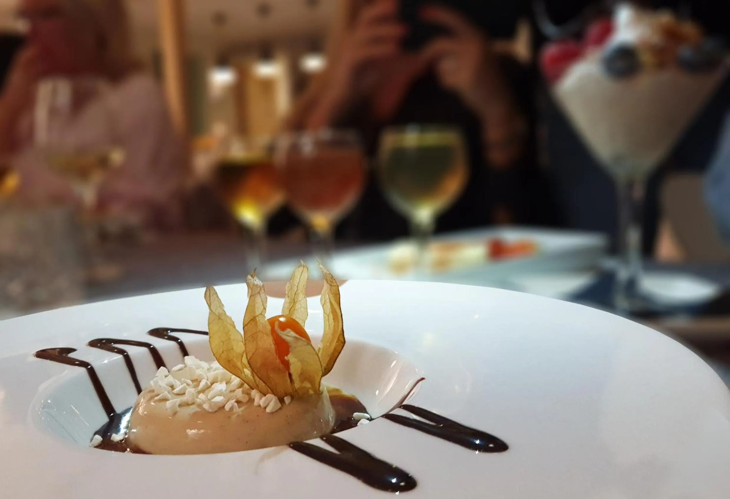 Food close-up in Bodelssons by the Sea