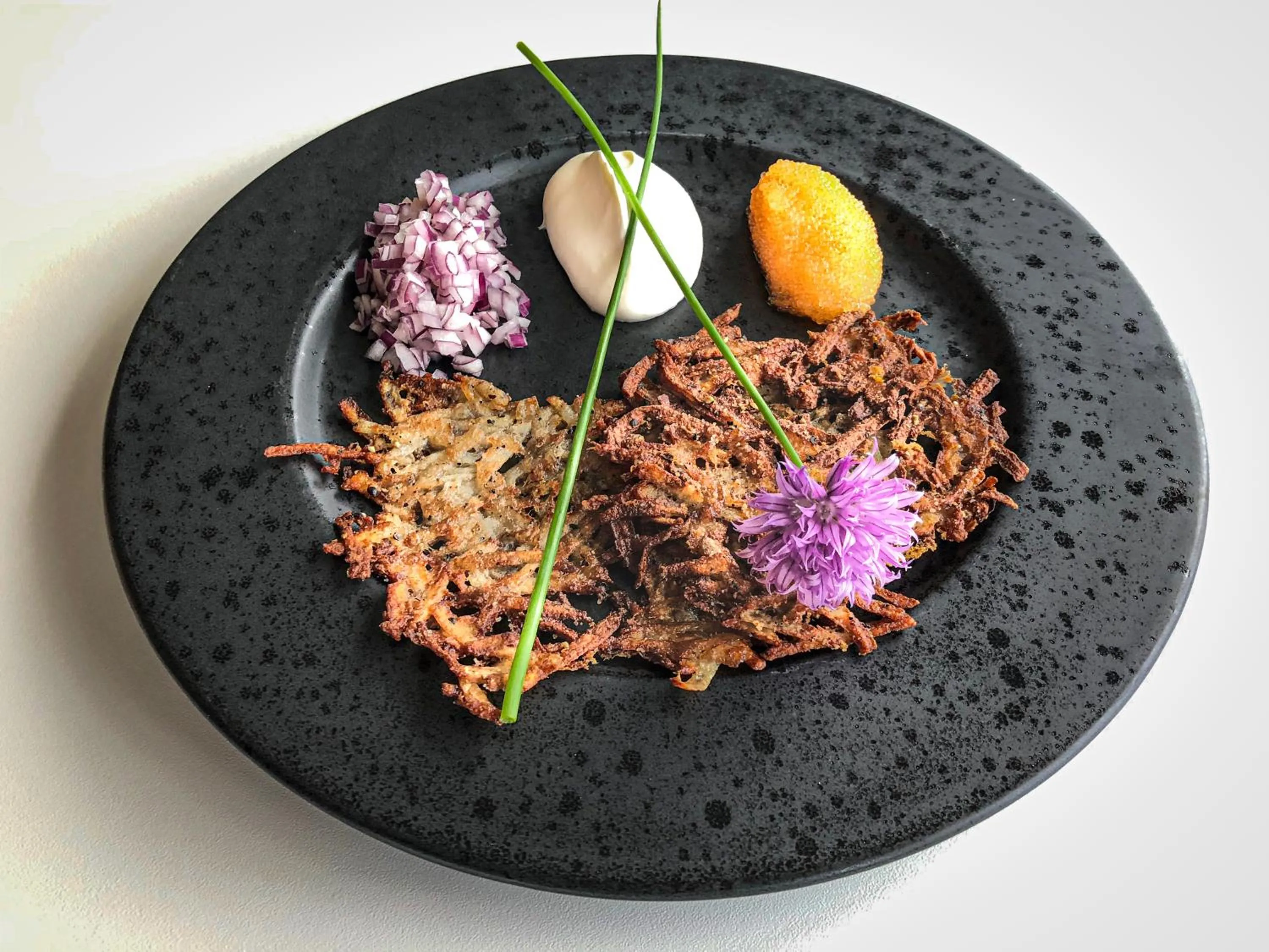 Food close-up in Bodelssons by the Sea