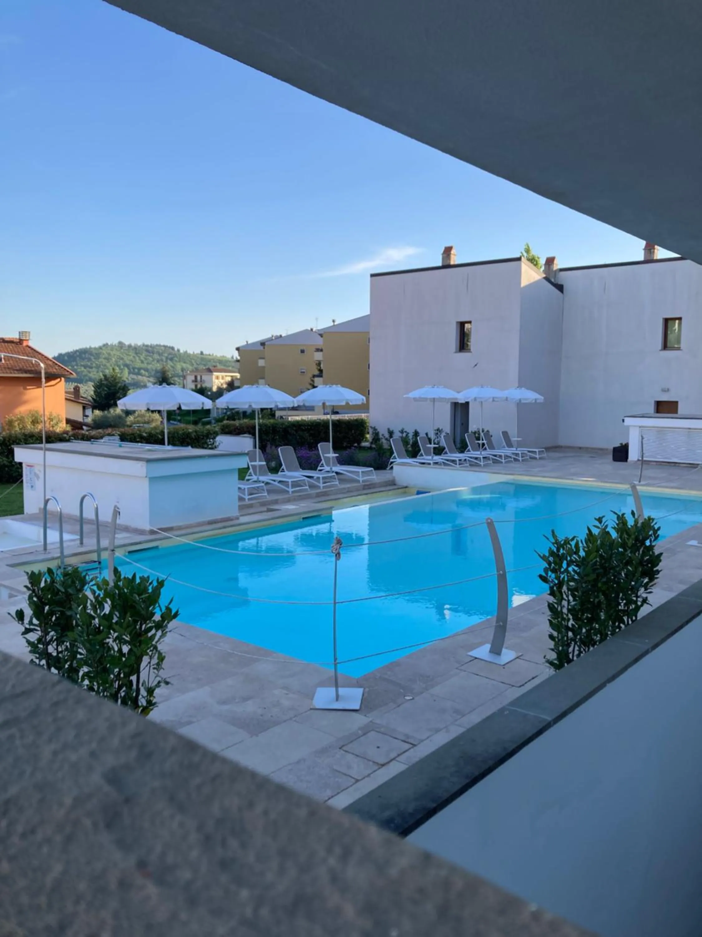 Pool view in The Florence Hills Resort & Wellness
