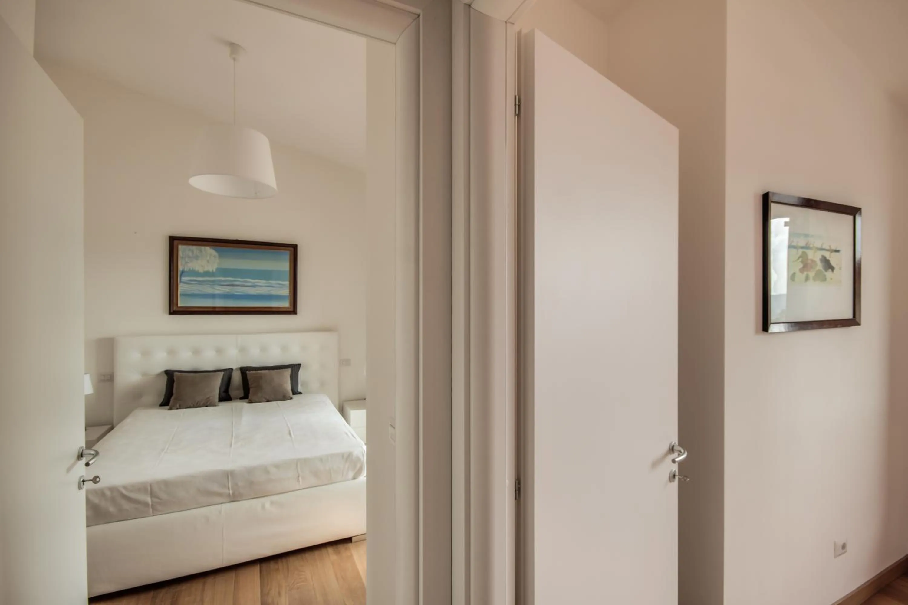 Bed in The Florence Hills Resort & Wellness