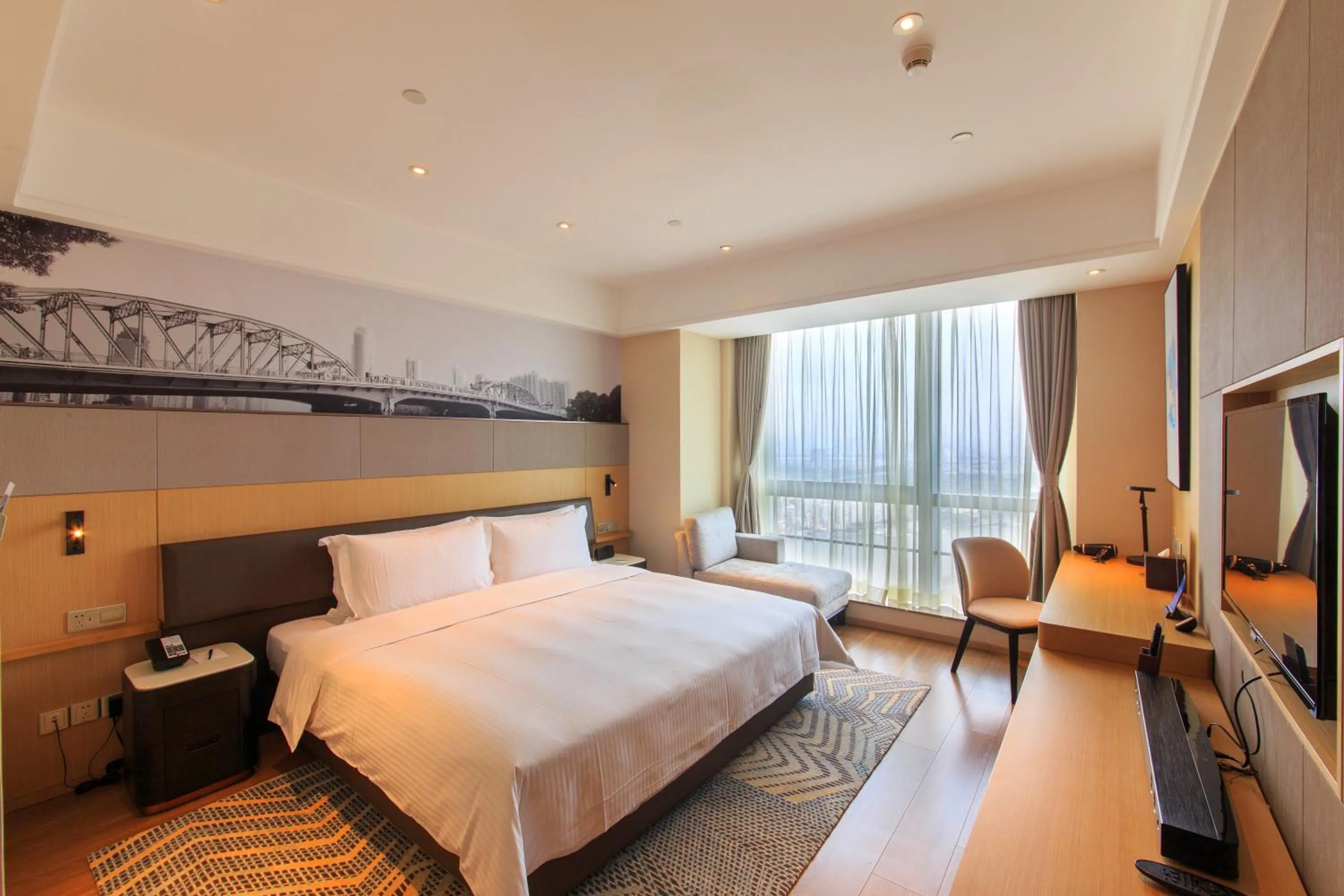 Bedroom, Bed in Somerset Bio-Island Guangzhou