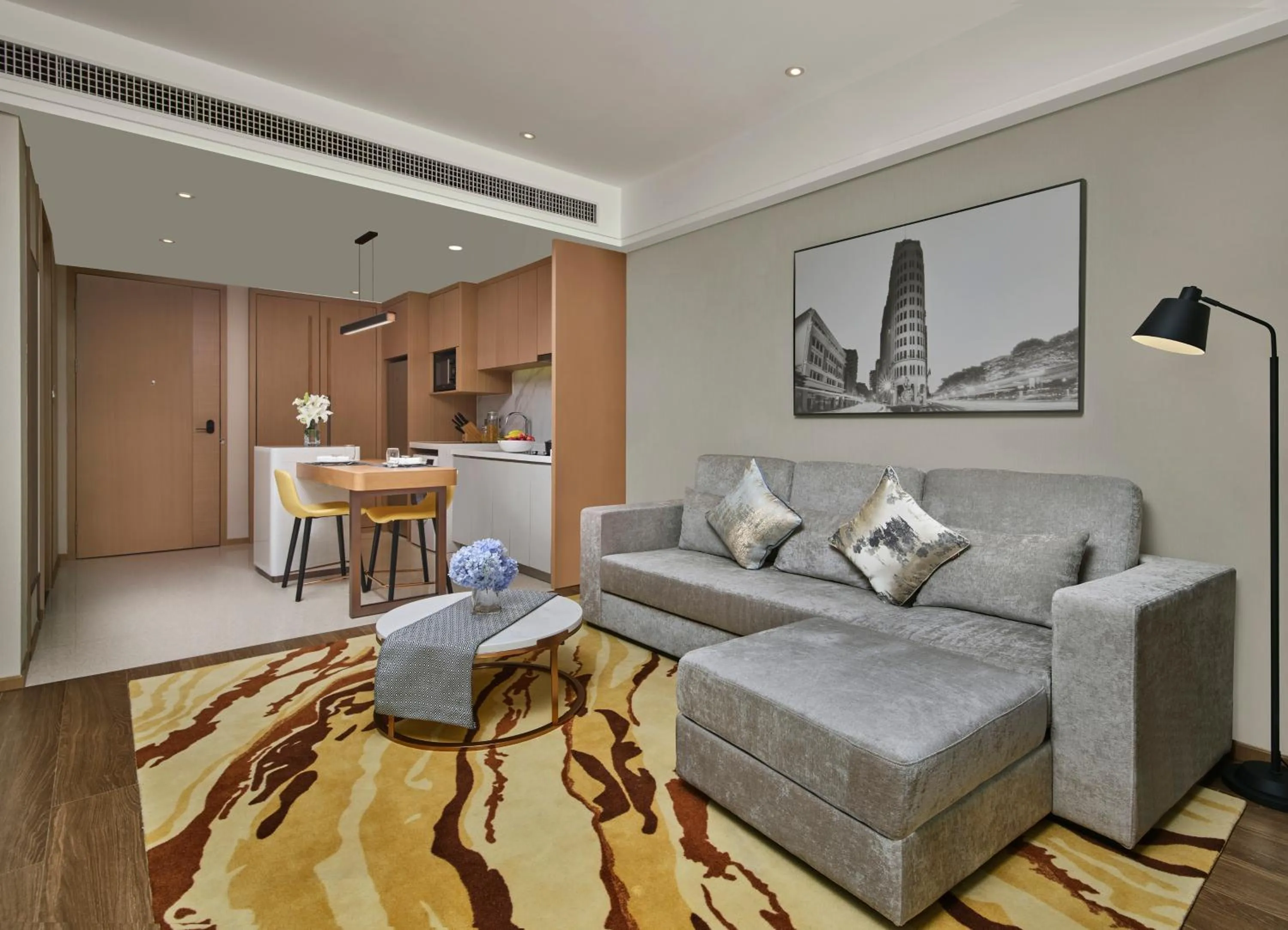 Living room in Somerset Bio-Island Guangzhou