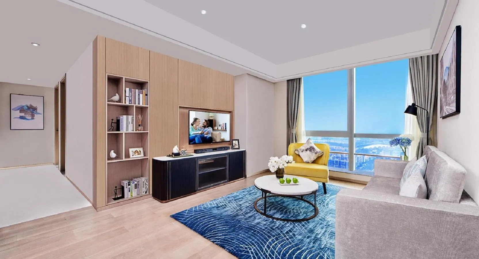 Living room in Somerset Bio-Island Guangzhou