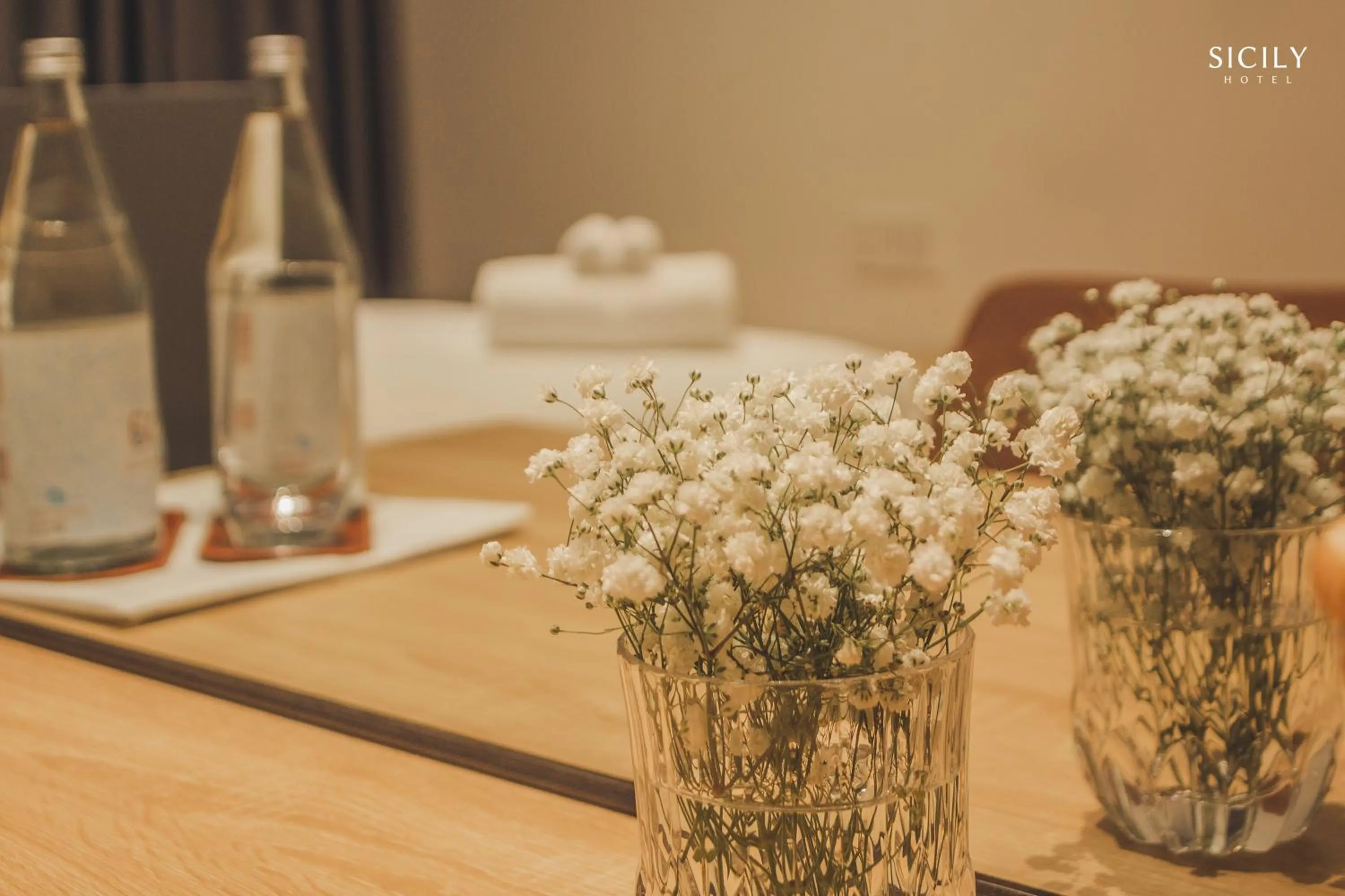 Seating area in Sicily Hotel Grand World Phú Quốc
