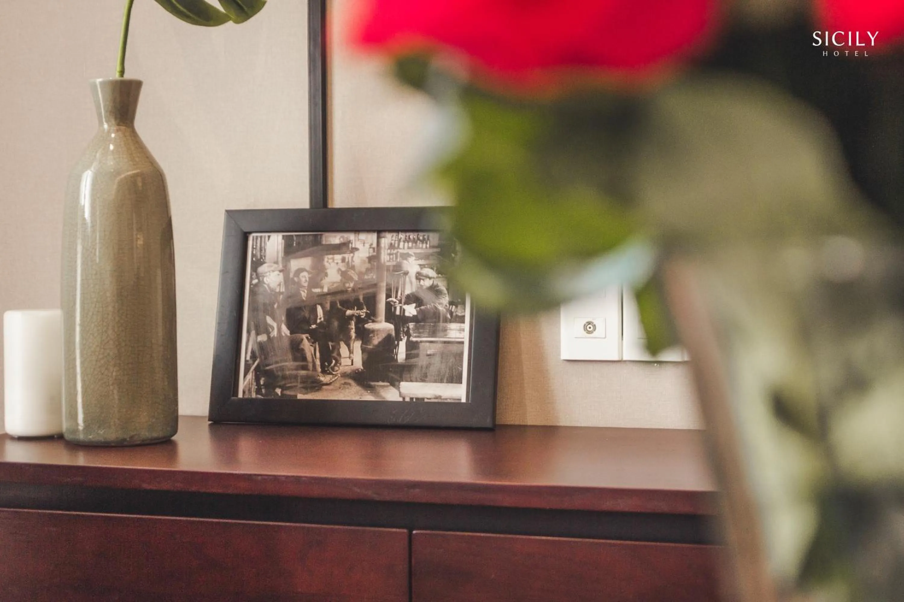 Living room in Sicily Hotel Grand World Phú Quốc