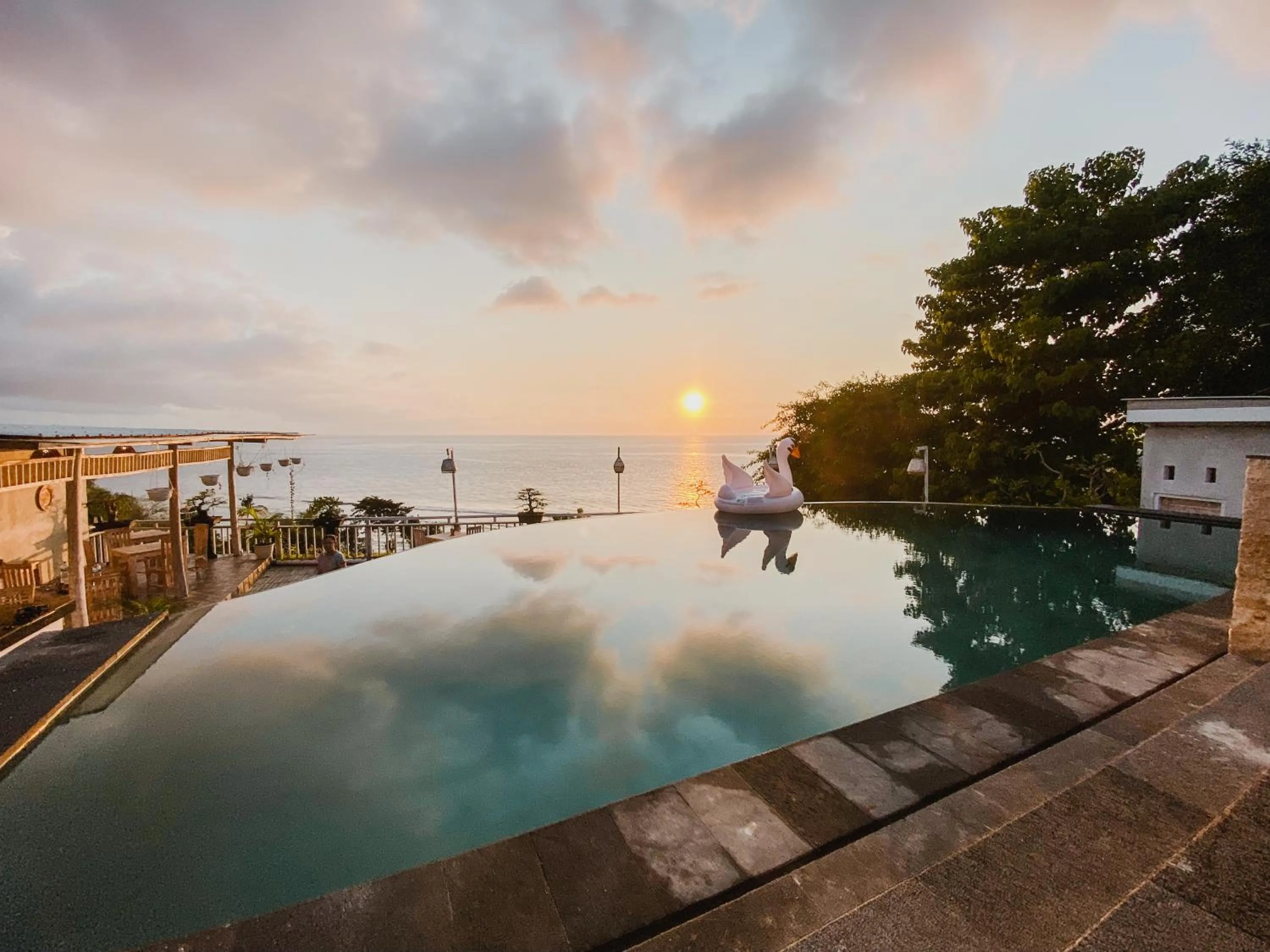 Pool view in Permata Hill Nusa Penida