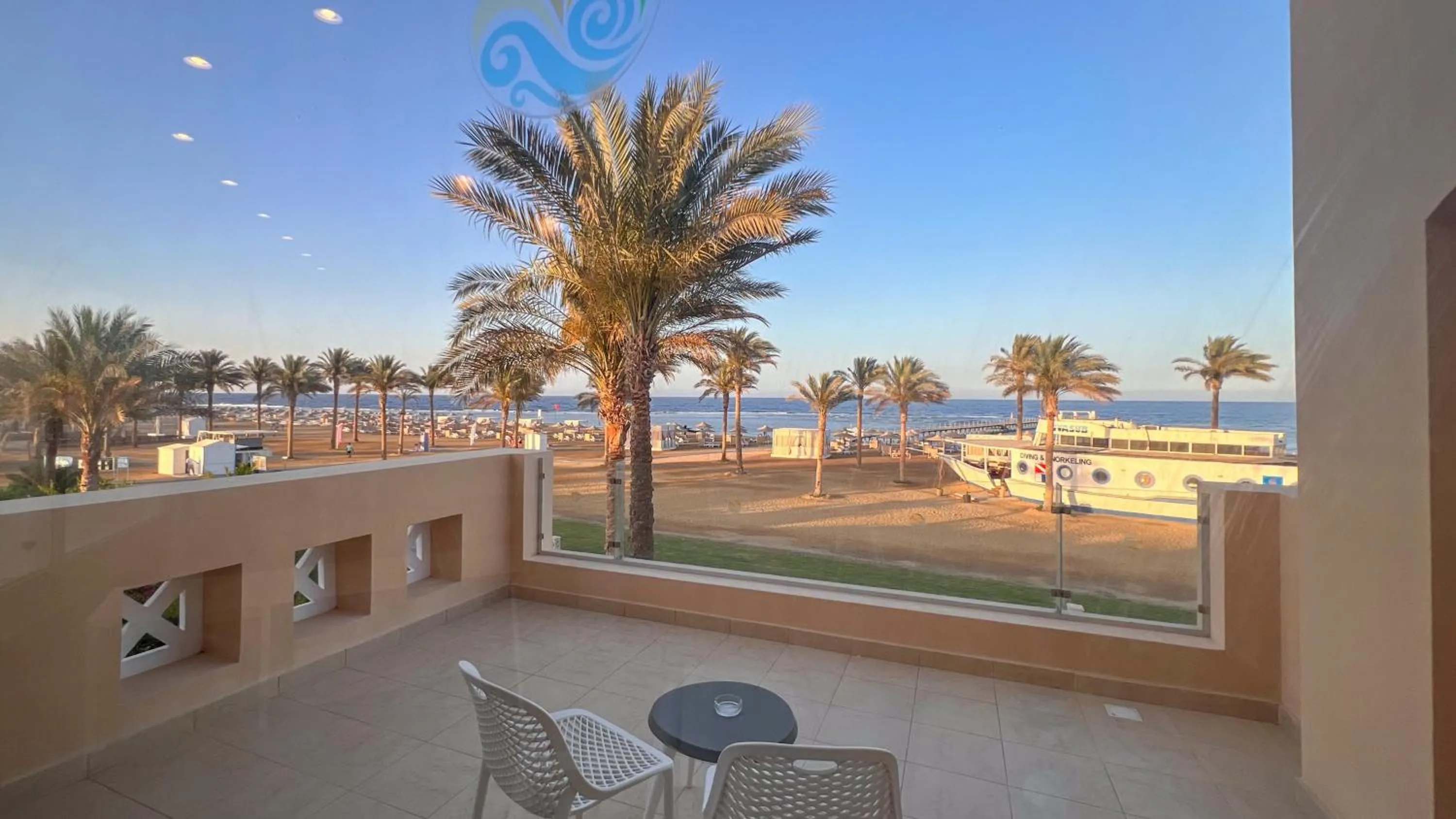 Balcony/Terrace in Sataya Resort Marsa Alam