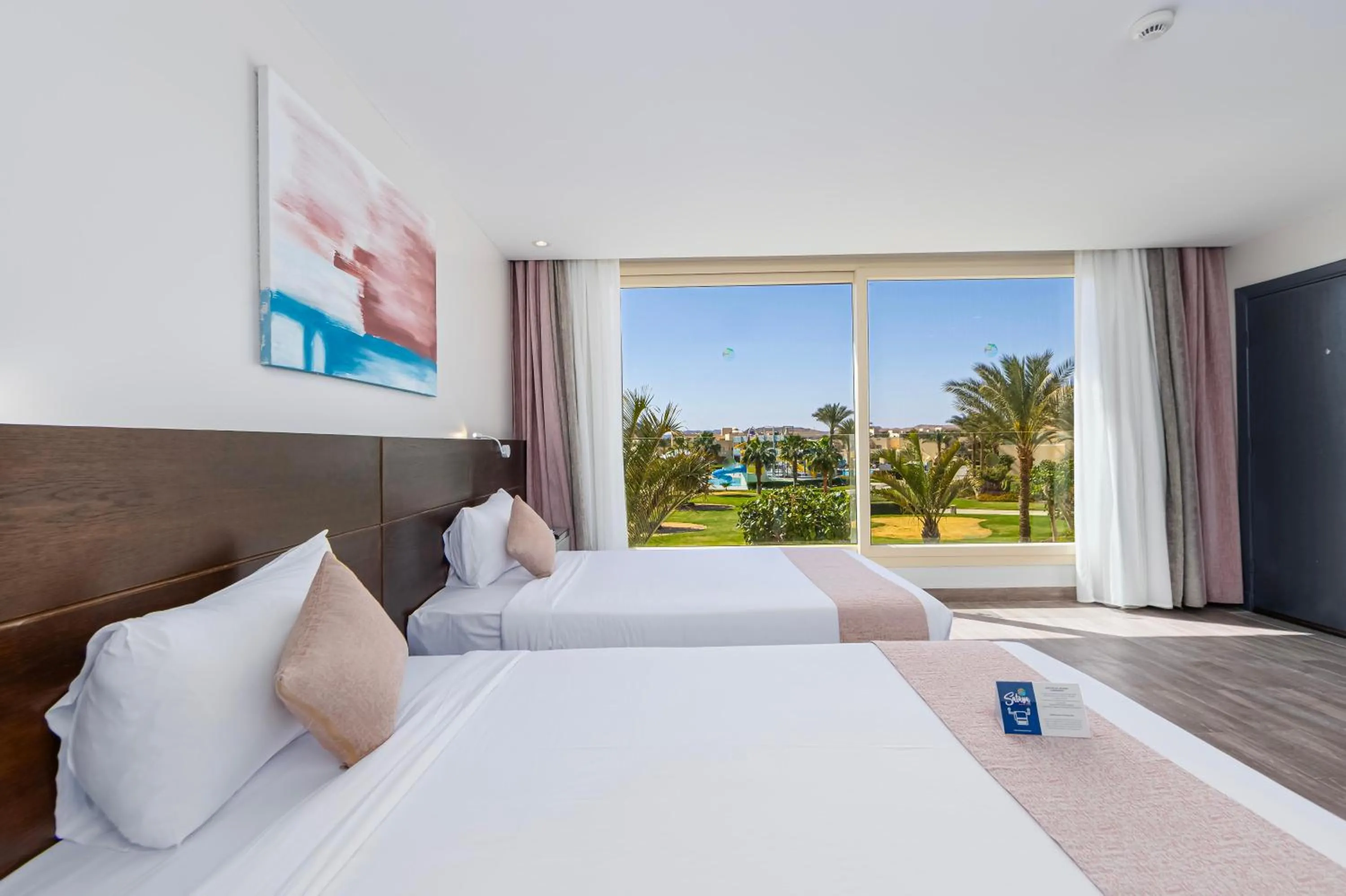 Photo of the whole room, Bed in Sataya Resort Marsa Alam