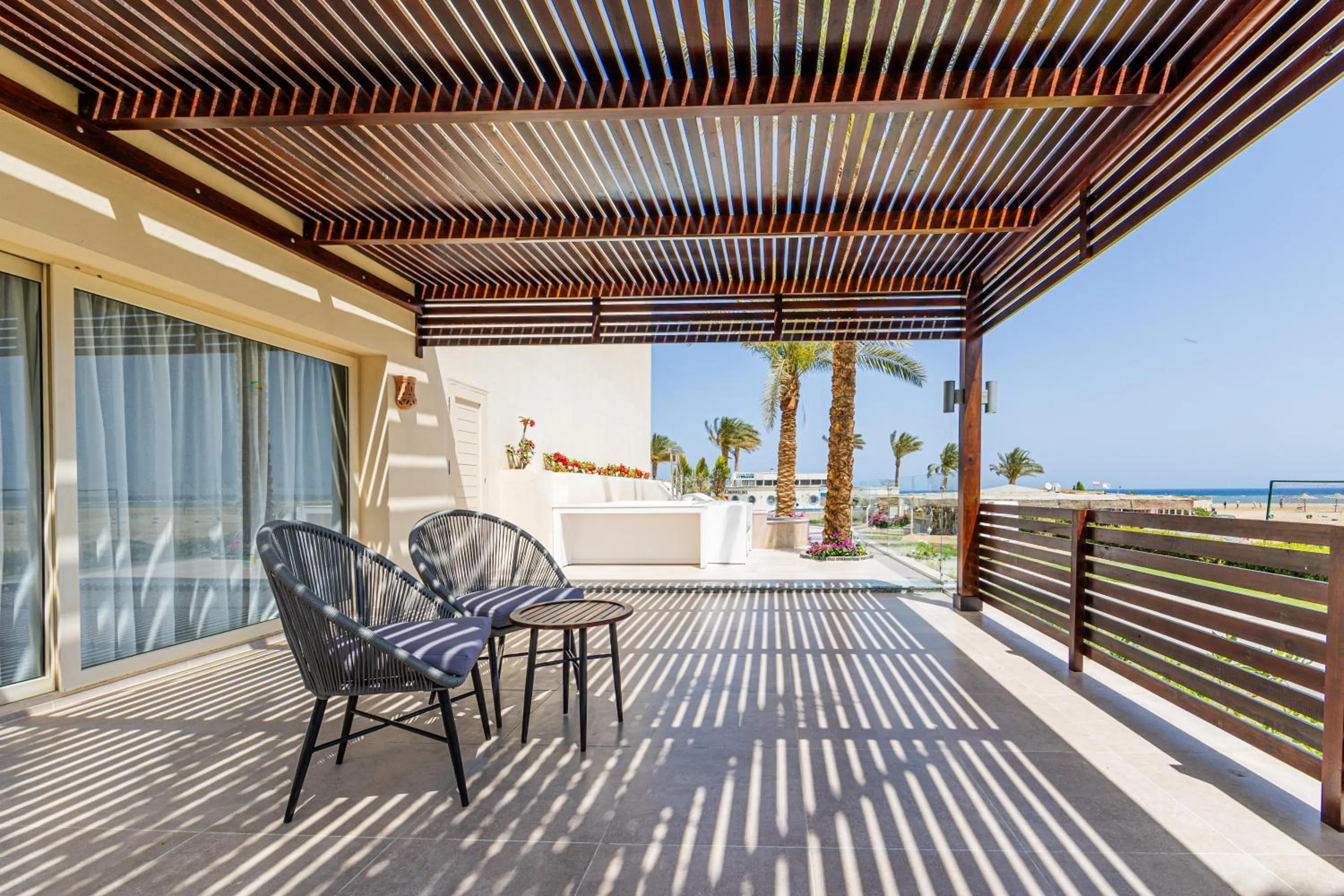 Balcony/Terrace in Sataya Resort Marsa Alam