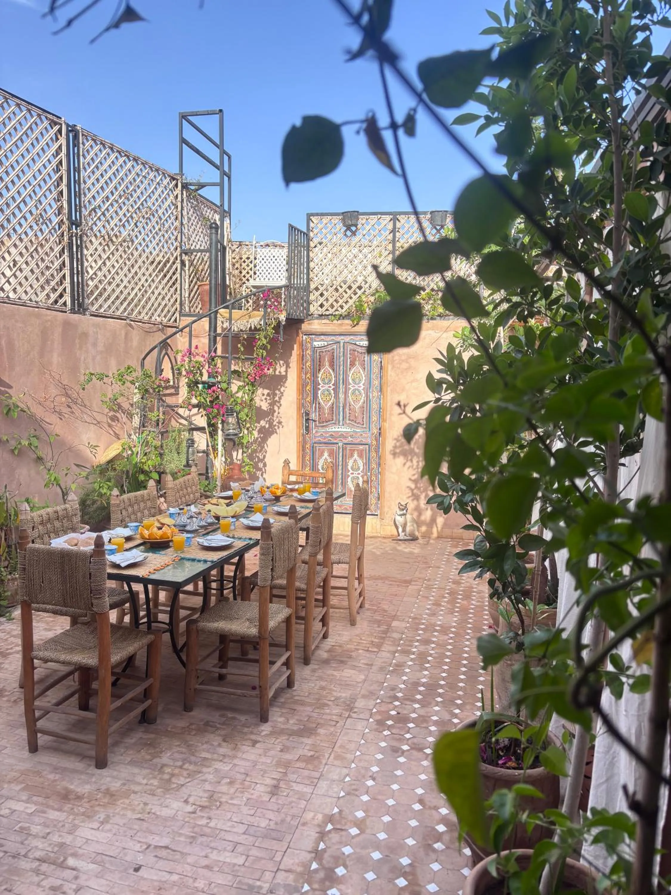 Balcony/Terrace in Riad Minami