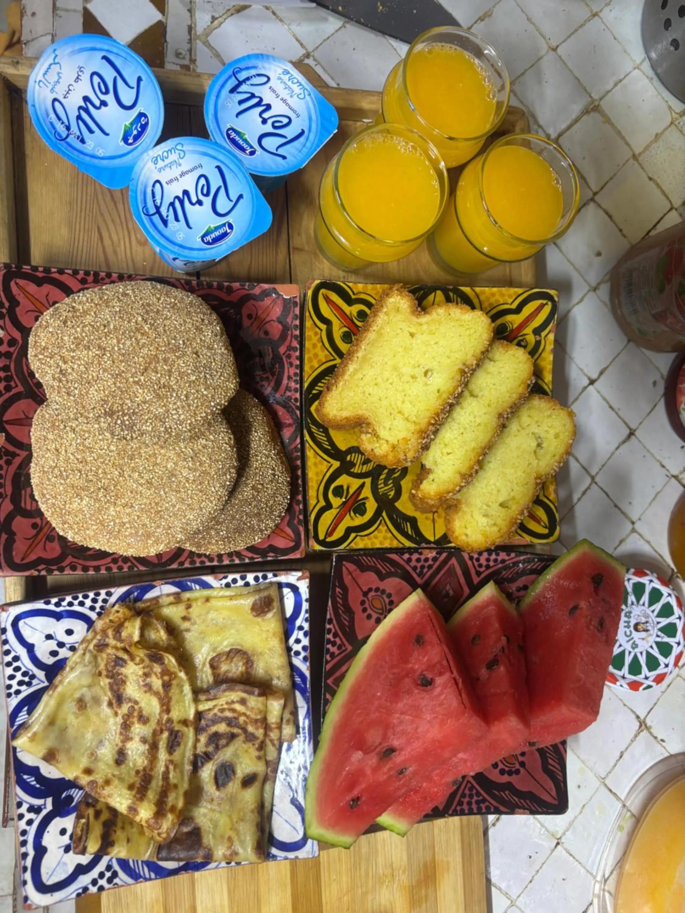 Breakfast in Riad Minami