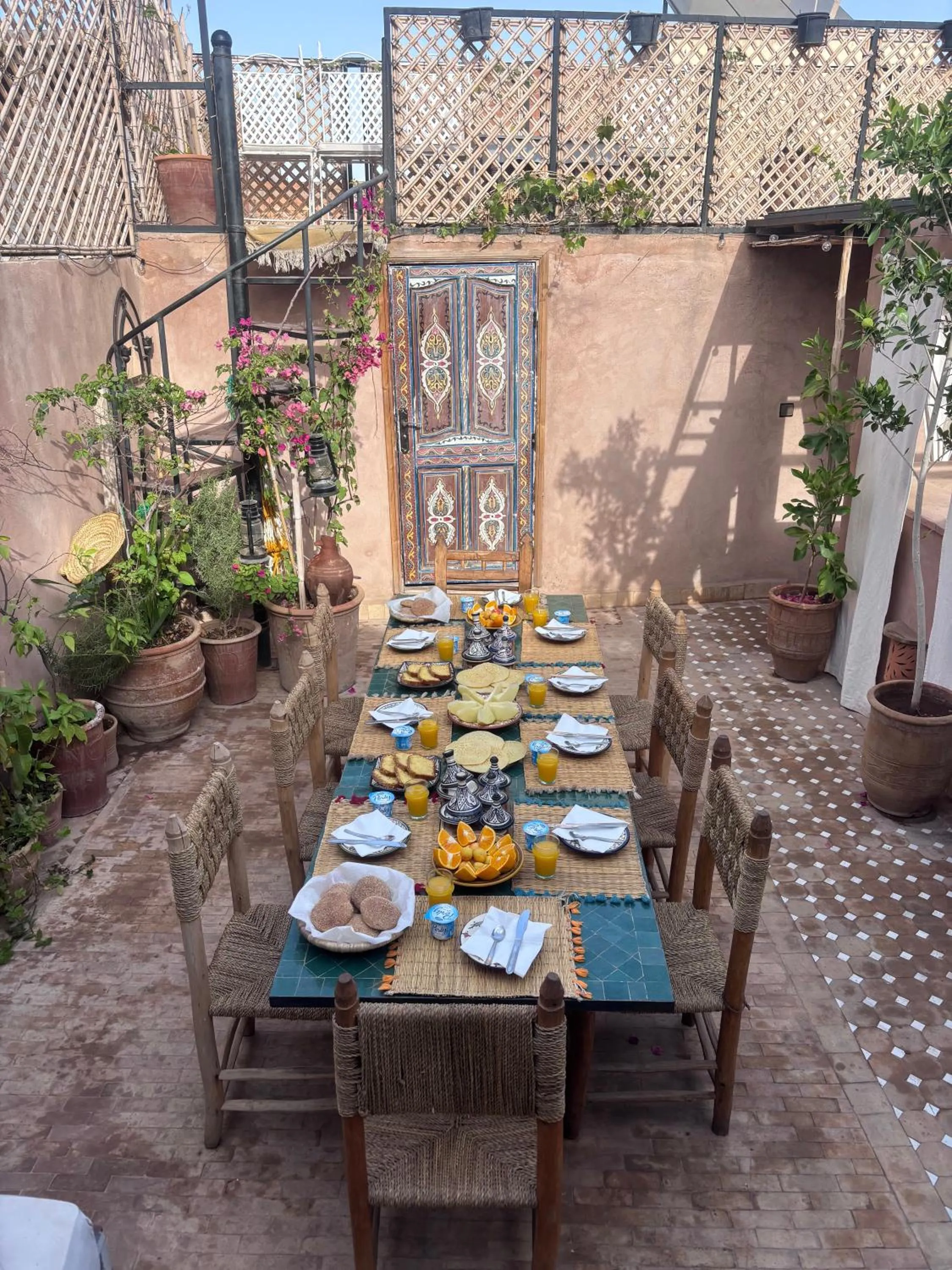 Balcony/Terrace in Riad Minami