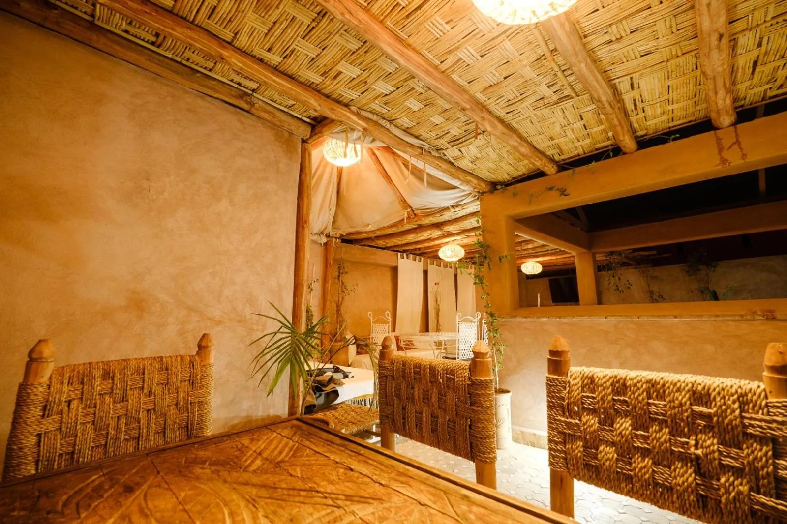 Seating area in Riad Minami