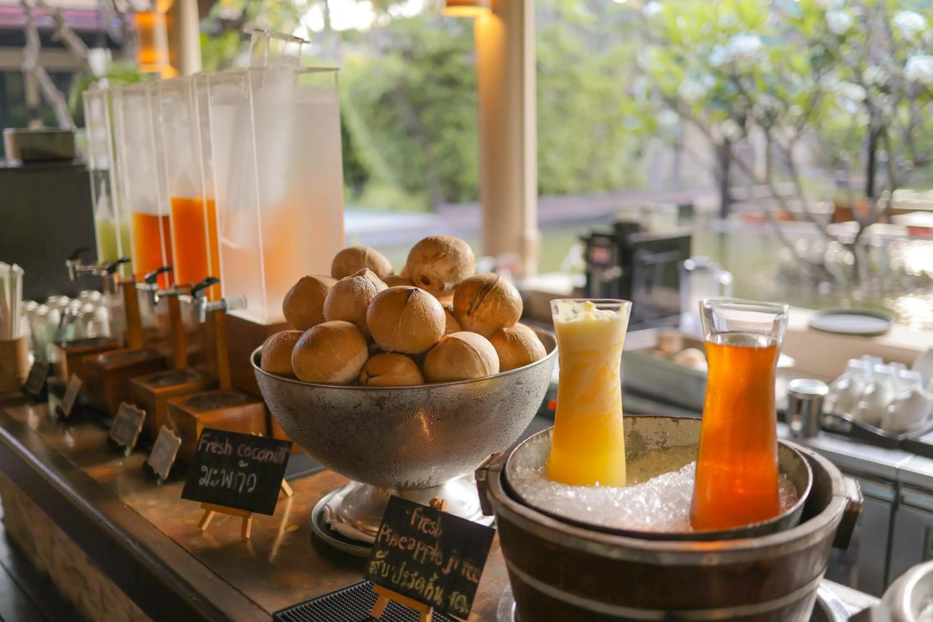 Breakfast in Sheraton Hua Hin Pranburi Villas