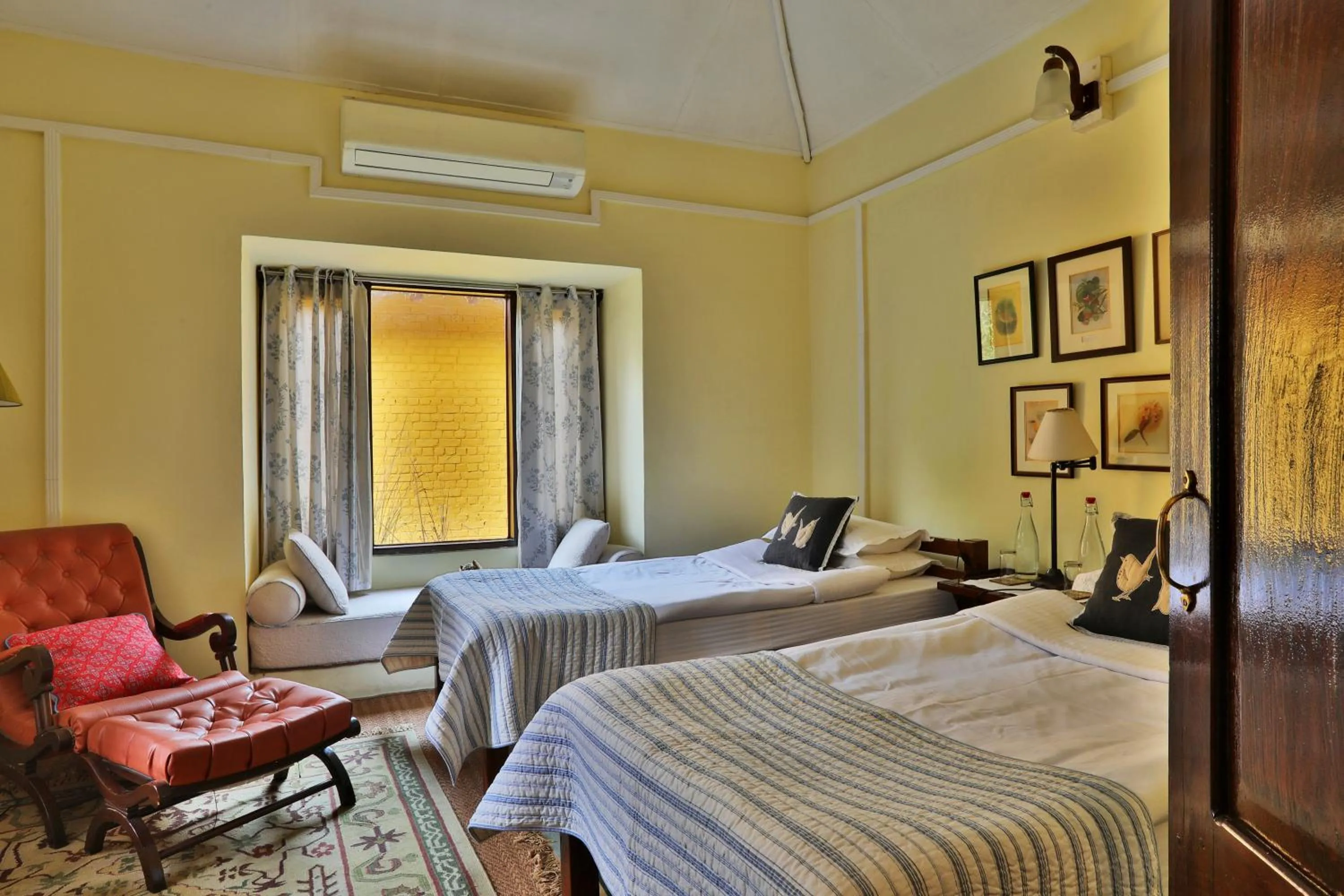 Bed in Jim's Jungle Retreat