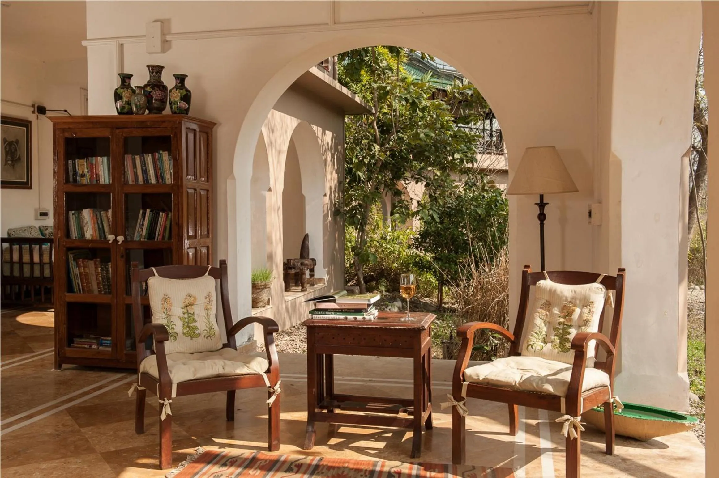 Patio in Jim's Jungle Retreat
