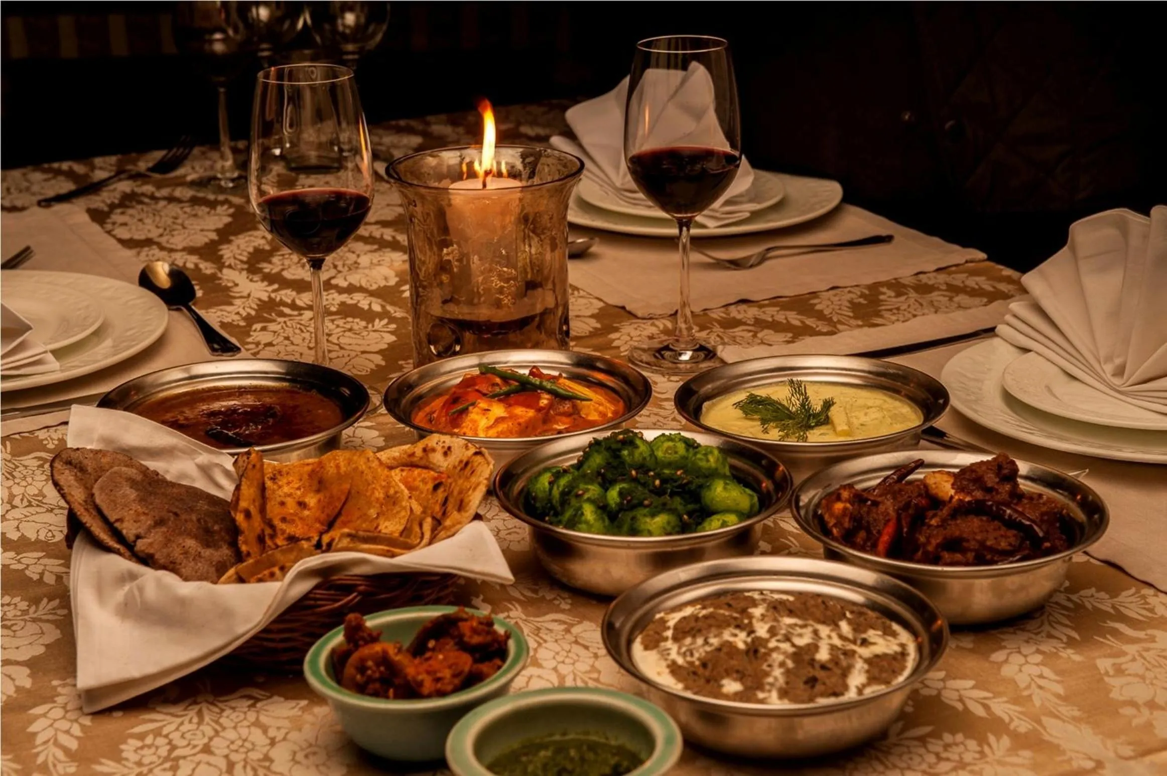 Food in Jim's Jungle Retreat