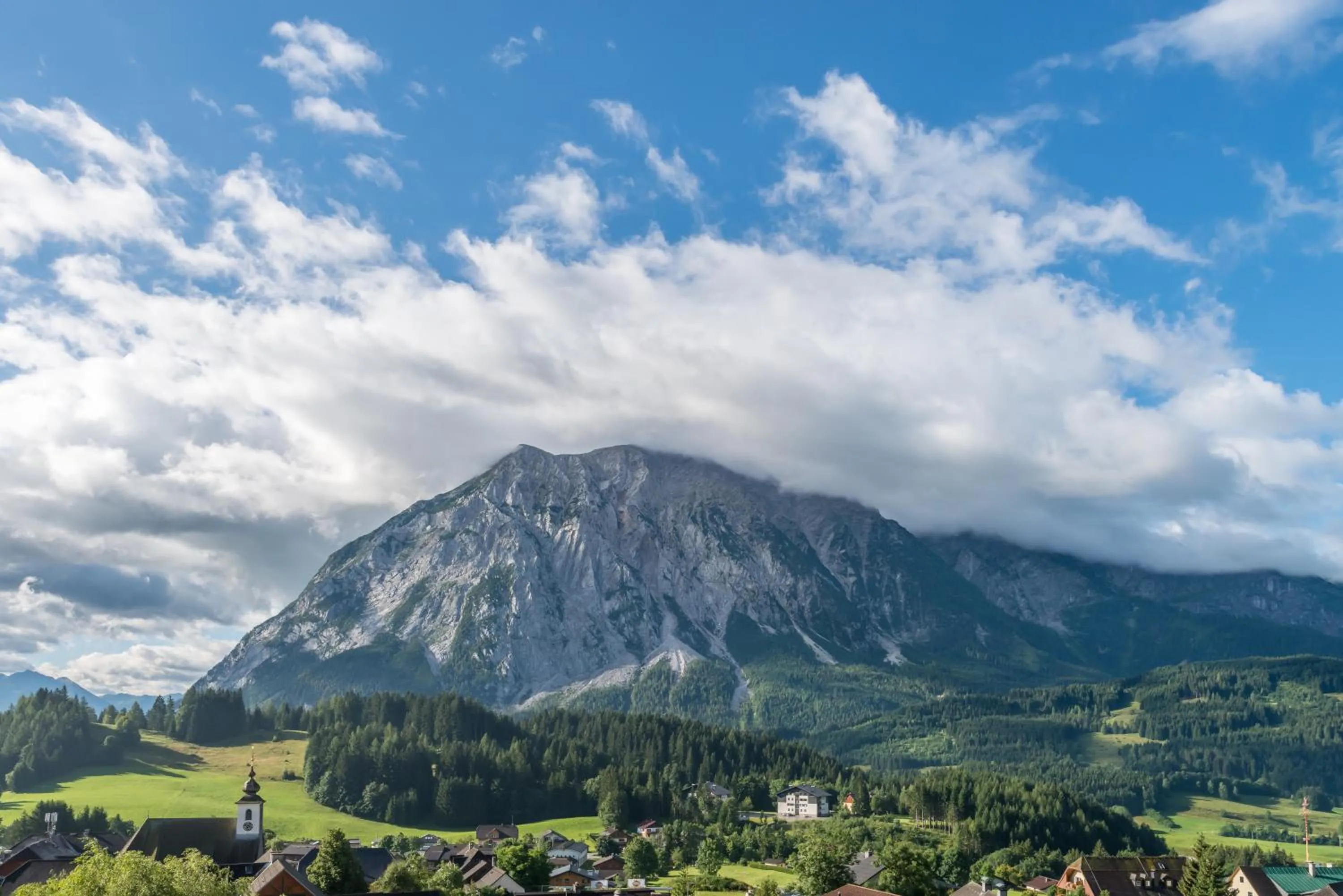 Mountain view in Appartements-Restaurant Schwaiger