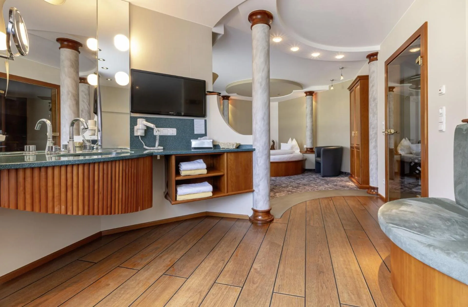 Bathroom in Hotel Himmelreich