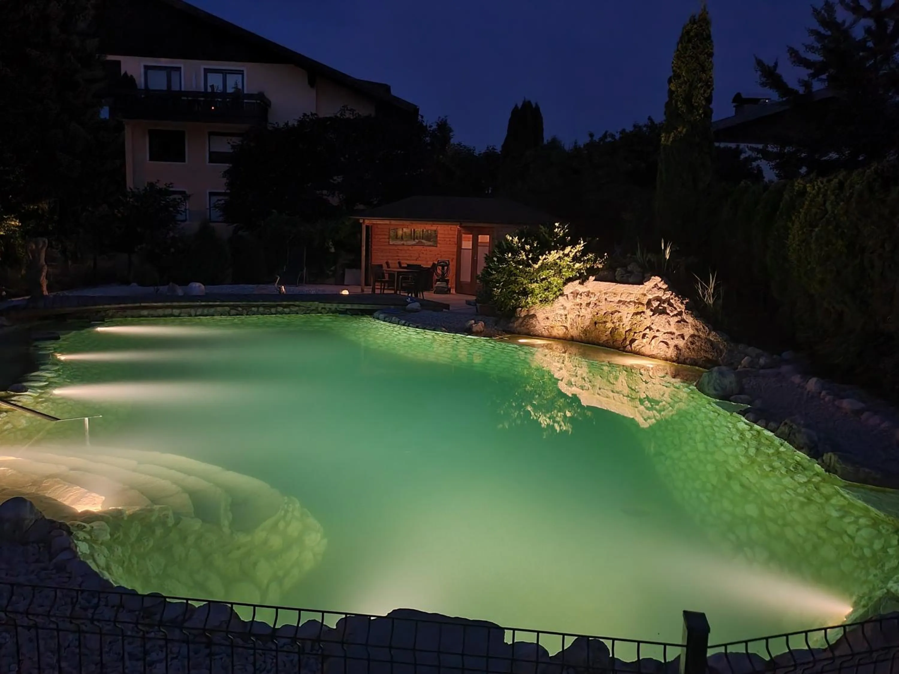 Swimming pool in Hotel Himmelreich