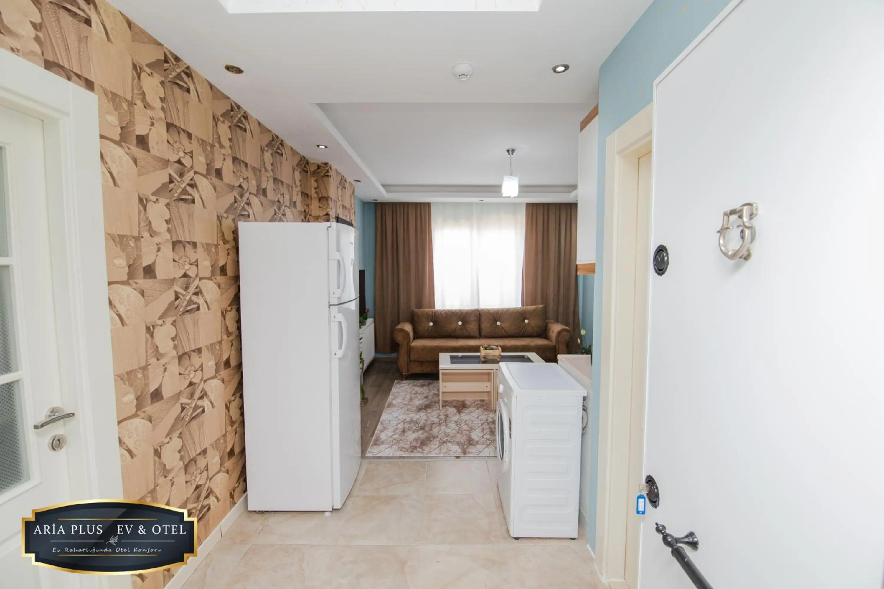 Living room in aria plus ev otel