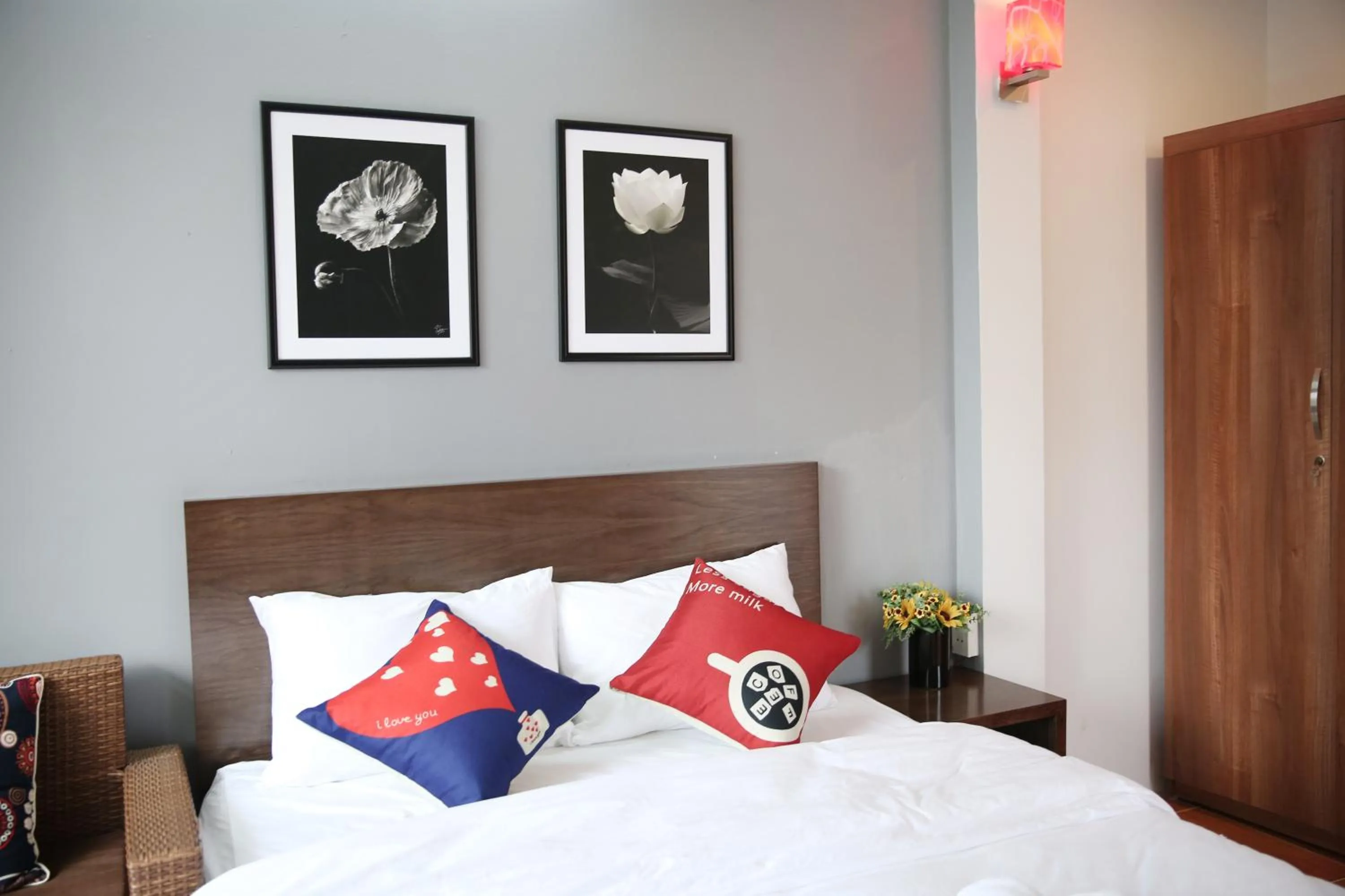 Bed in V-Studio Apartment 2