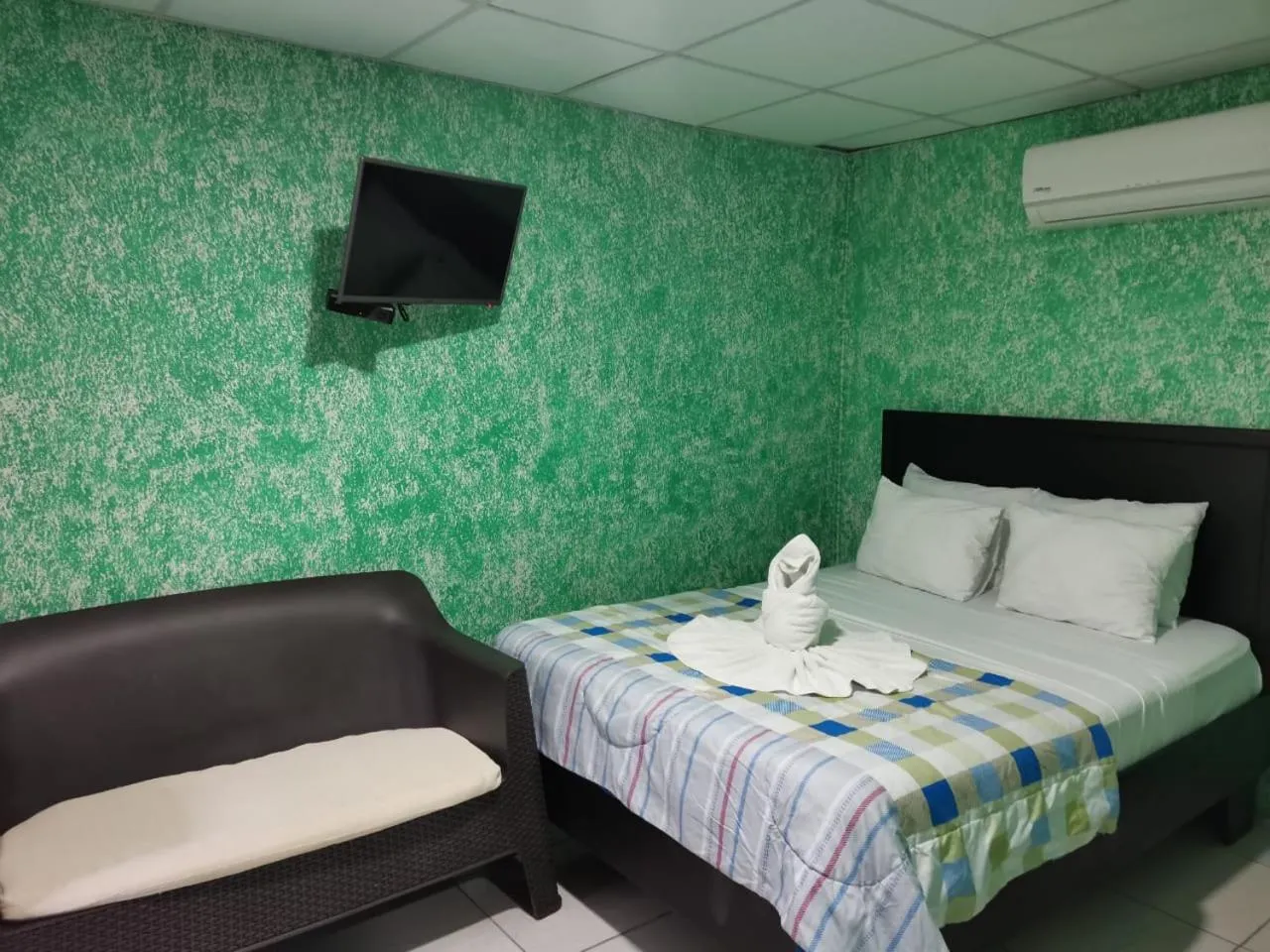 Bed in Hotel Palmera Real Hot Springs