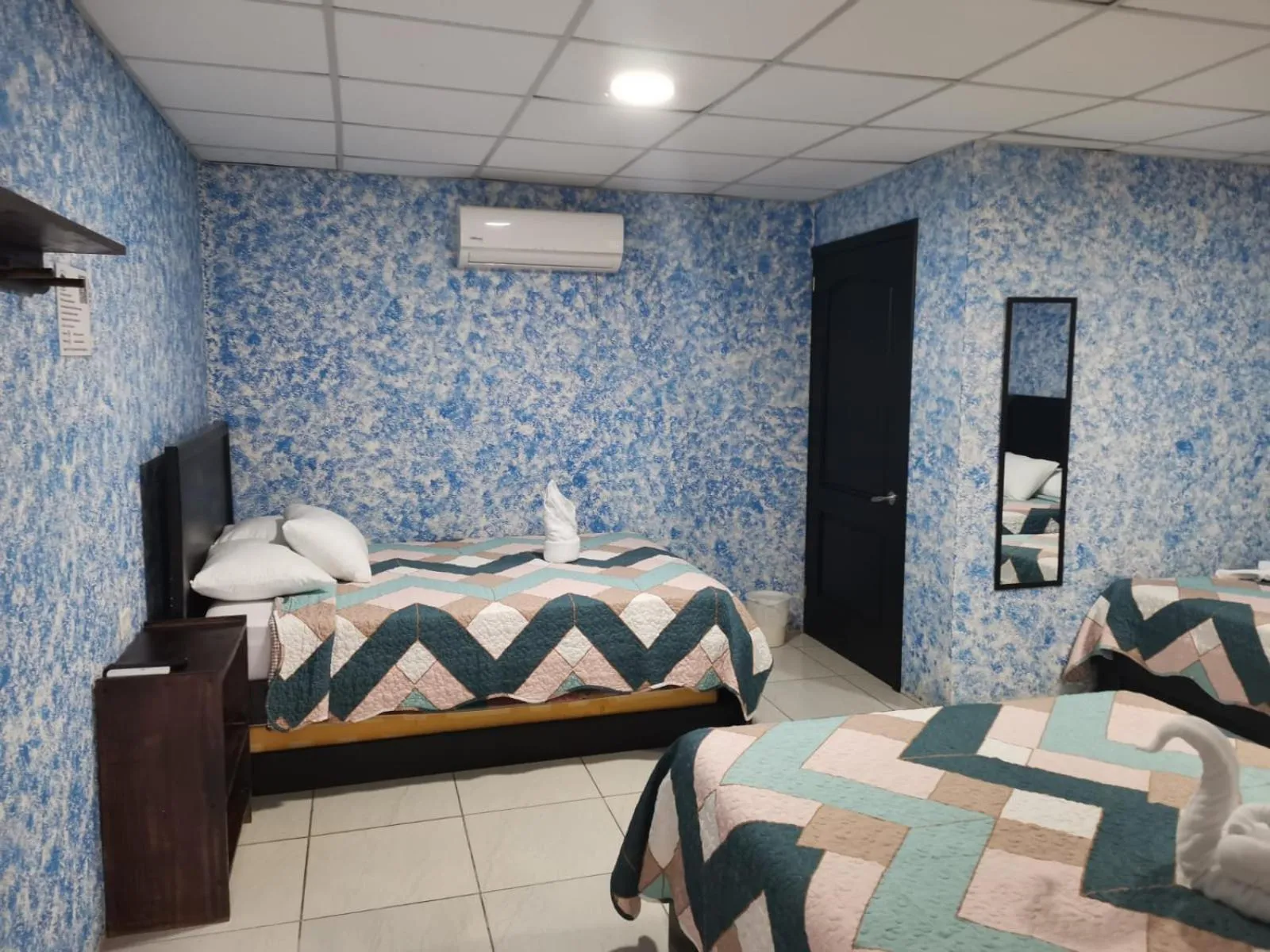 Bed in Hotel Palmera Real Hot Springs