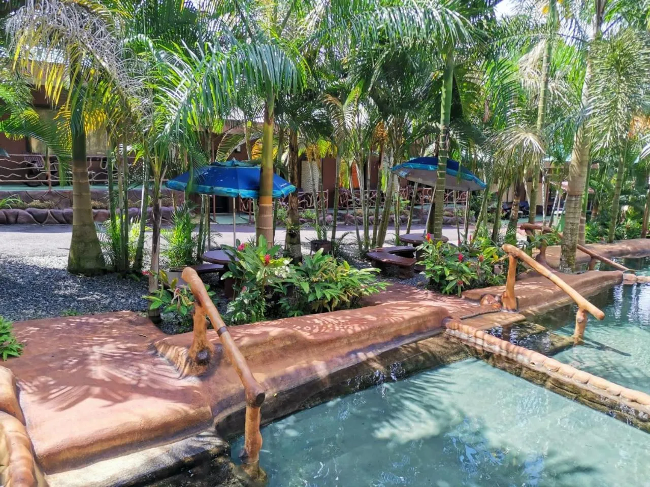 Garden view in Hotel Palmera Real Hot Springs